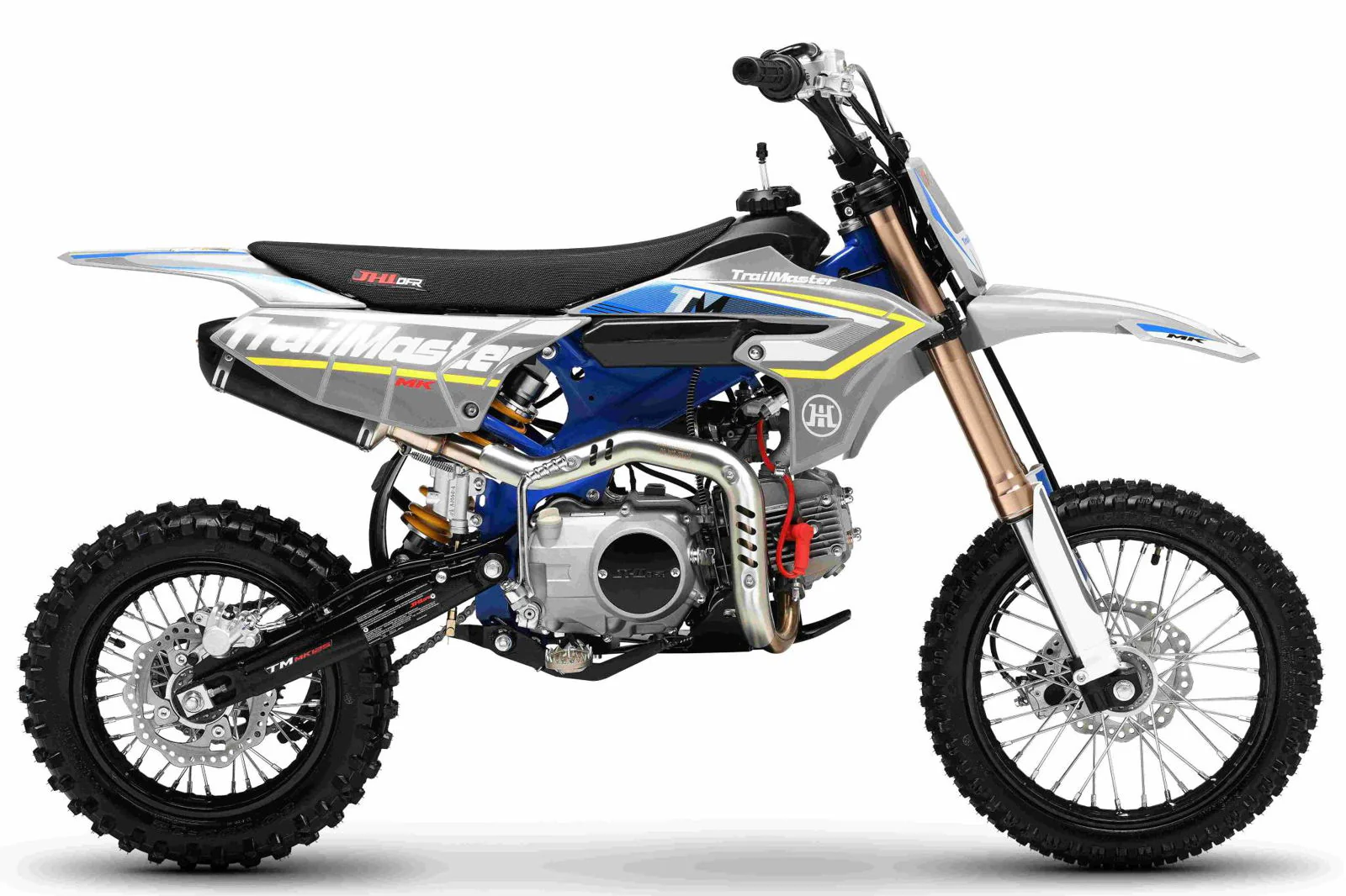 TrailMaster MK110ES Pro Series Dirt Bike, BOSCH EFI, 4-Speed Automatic, Electric Start, Dual Disc Brakes, (14/12) Wheels - Image 13