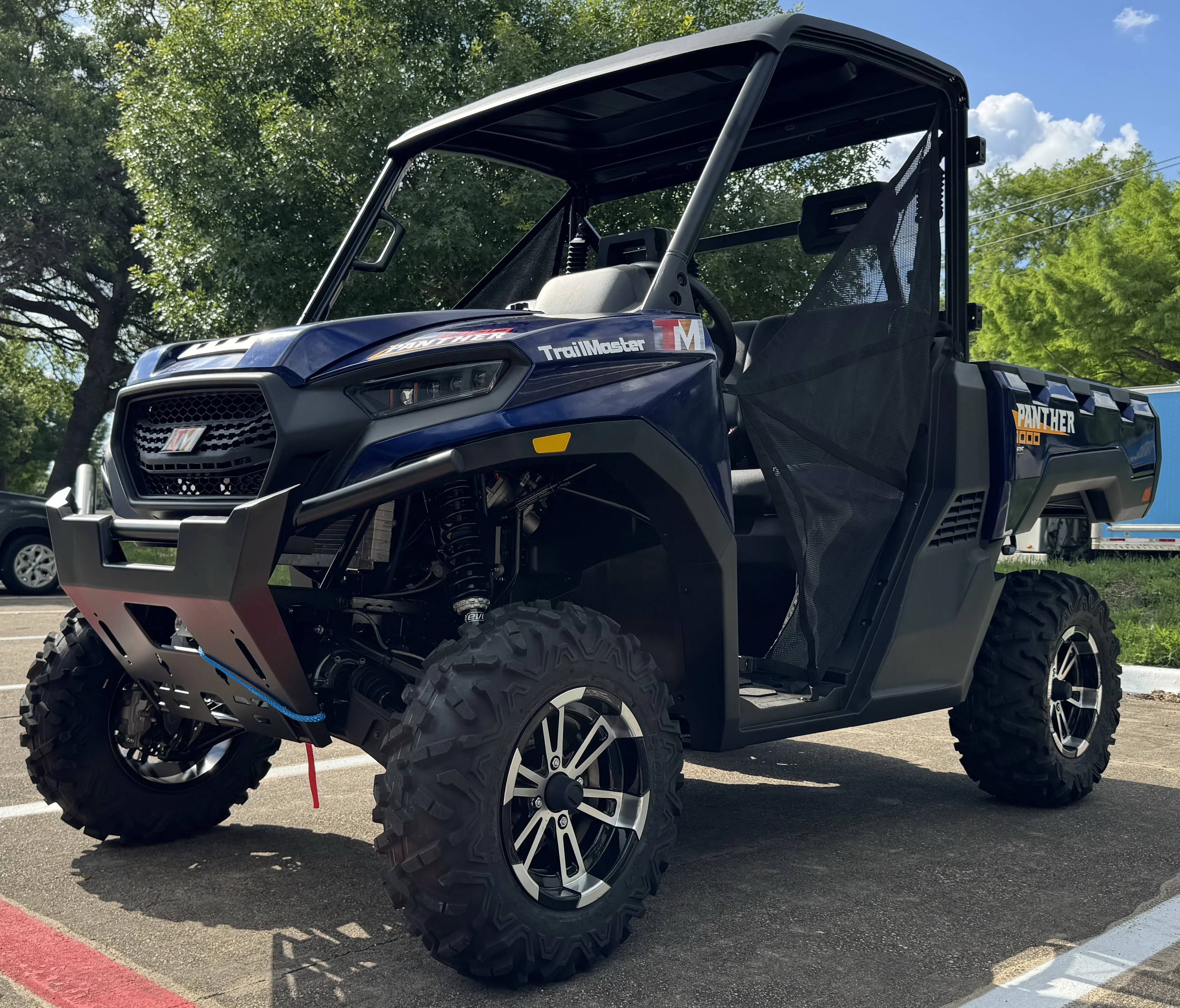 TrailMaster Panther 1000 UTV, 4X4, Larger Body, Electronic Power Steering, Heavy Duty Suspension, 83hp V-twin EFI Engine, High Low Range Automatic Trans, CA Legal - Image 16