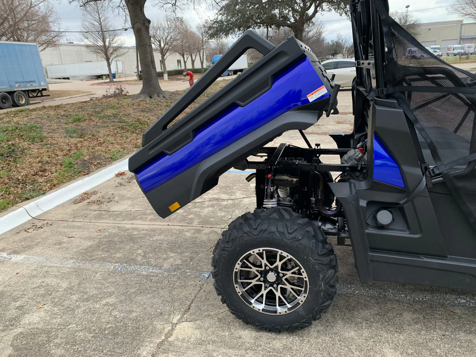 TrailMaster Panther 550 UTV, 4X4, Larger Body, Heavy Duty Suspension, 34hp, EFI, High Low Range Automatic Trans, CA Legal - Image 12