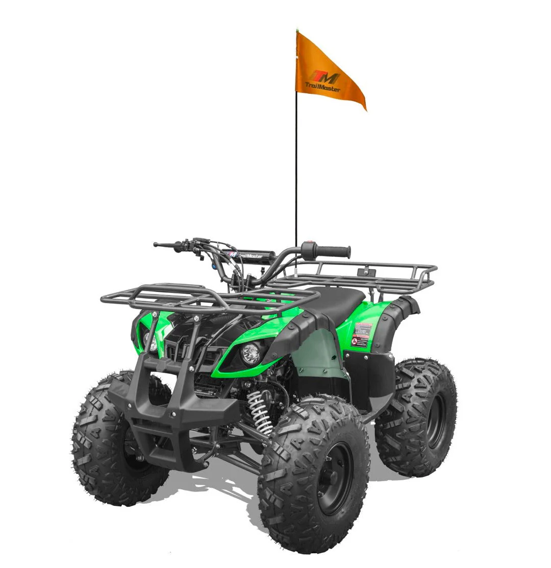 TrailMaster T125U Rancher 125cc ATV, Automatic with Reverse, Front Bumper, Front Rack, Rear Rack, Ages 9-12 - Image 15