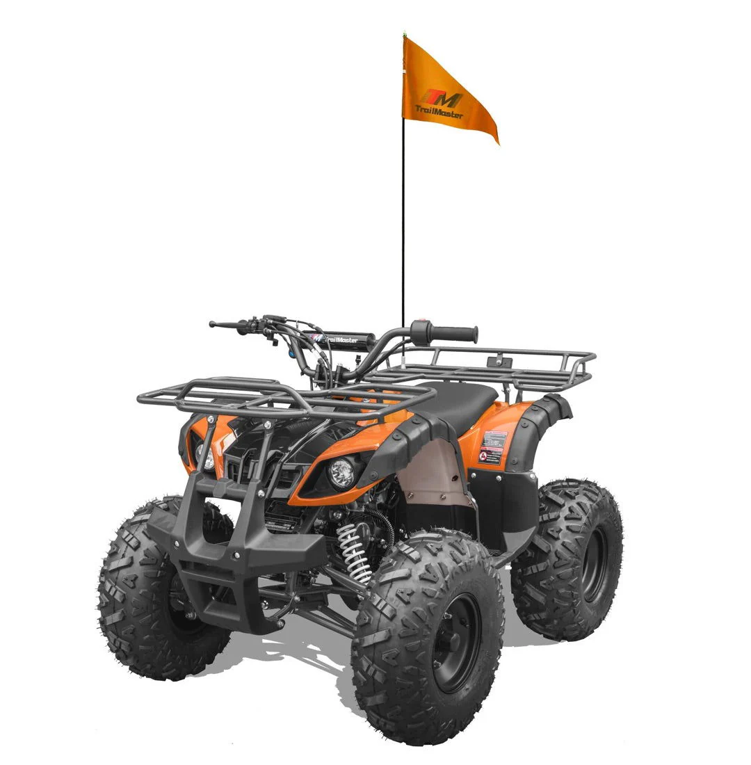 TrailMaster T125U Rancher 125cc ATV, Automatic with Reverse, Front Bumper, Front Rack, Rear Rack, Ages 9-12 - Image 16
