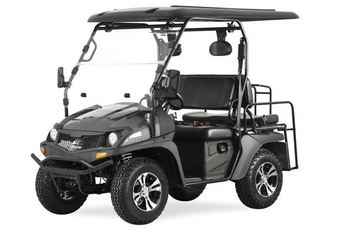 TrailMaster Taurus 200E-GX UTV Gas Golf Cart, Full Length Roof, 4-Seat, DOT Approved, Electronic Fuel Injection