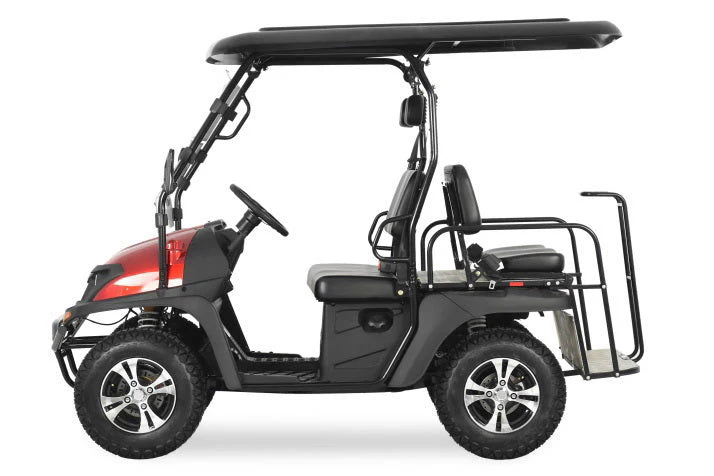 TrailMaster Taurus 200E-GX UTV Gas Golf Cart, Full Length Roof, 4-Seat, DOT Approved, Electronic Fuel Injection - Image 4