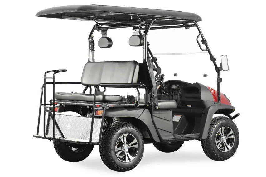 TrailMaster Taurus 200E-GX UTV Gas Golf Cart, Full Length Roof, 4-Seat, DOT Approved, Electronic Fuel Injection - Image 8