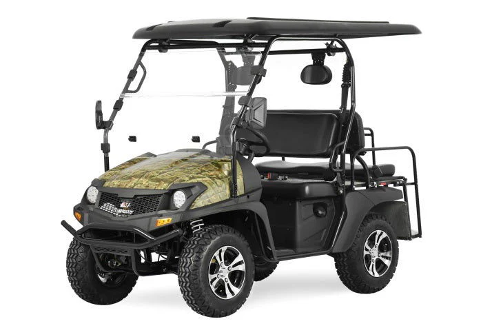 TrailMaster Taurus 200GX UTV Gas Golf Cart, Full Length Roof, 4-Seat, DOT Approved - Image 4