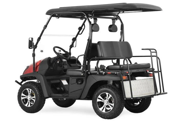 TrailMaster Taurus 200GX UTV Gas Golf Cart, Full Length Roof, 4-Seat, DOT Approved - Image 7
