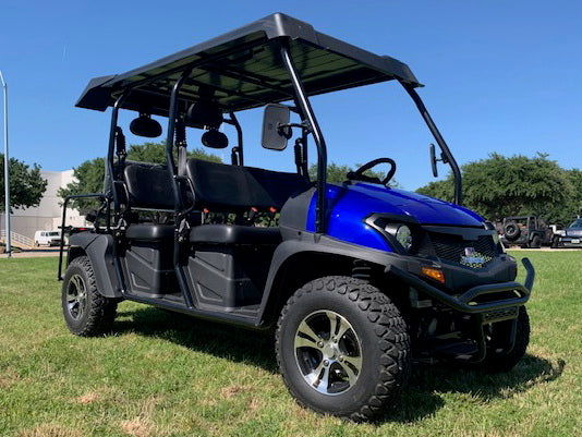 TrailMaster Taurus4 450 Gas 6-Seat UTV, 4x4 High/Low Gear, Alloy Wheels - Image 3