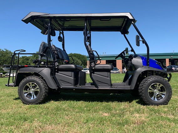 TrailMaster Taurus4 450 Gas 6-Seat UTV, 4x4 High/Low Gear, Alloy Wheels - Image 4