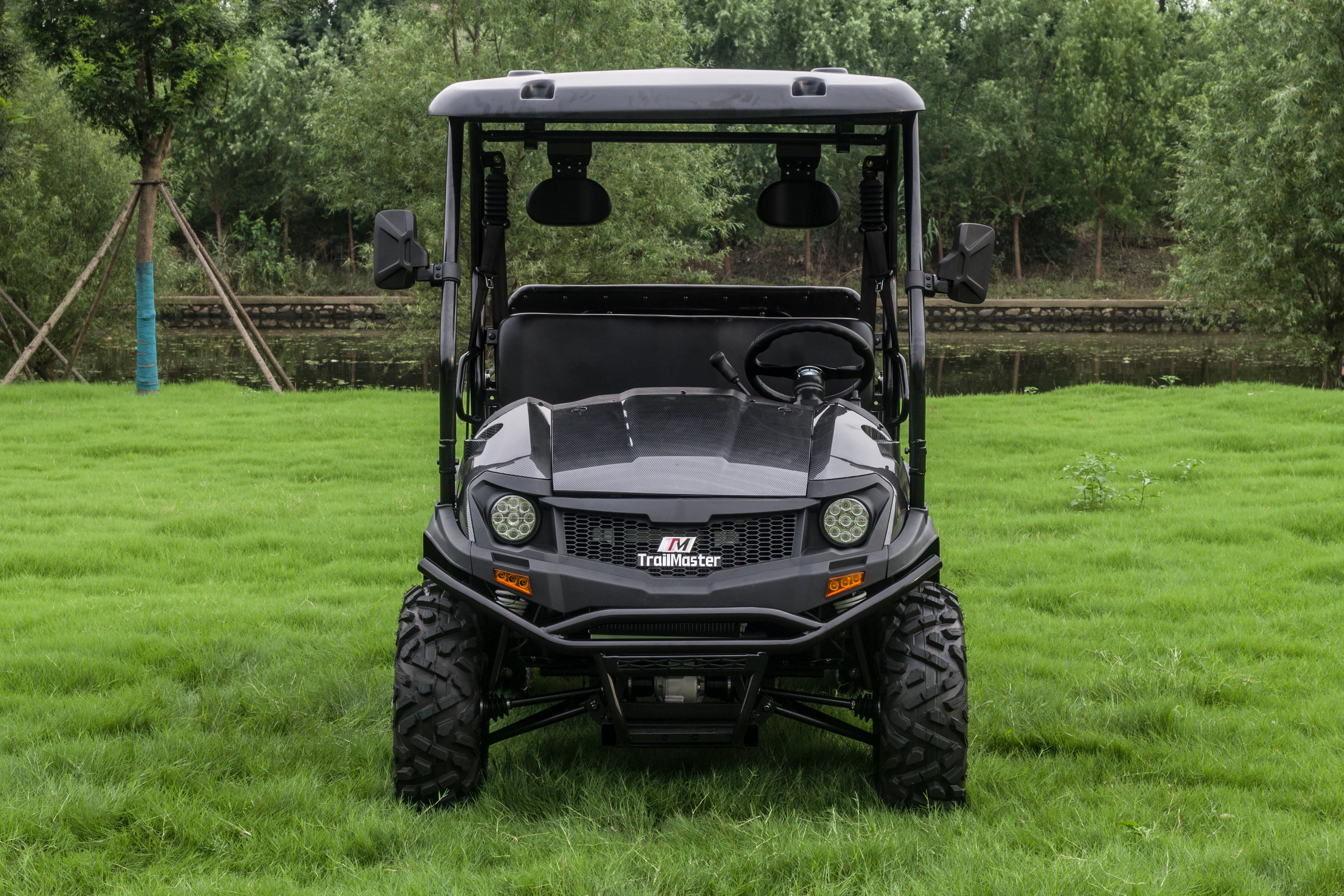 TrailMaster Taurus 450GX Gas Golf Cart, 26hp EFI Engine, 2x4/4x4 H/L Gear with Locking Differential - Image 10
