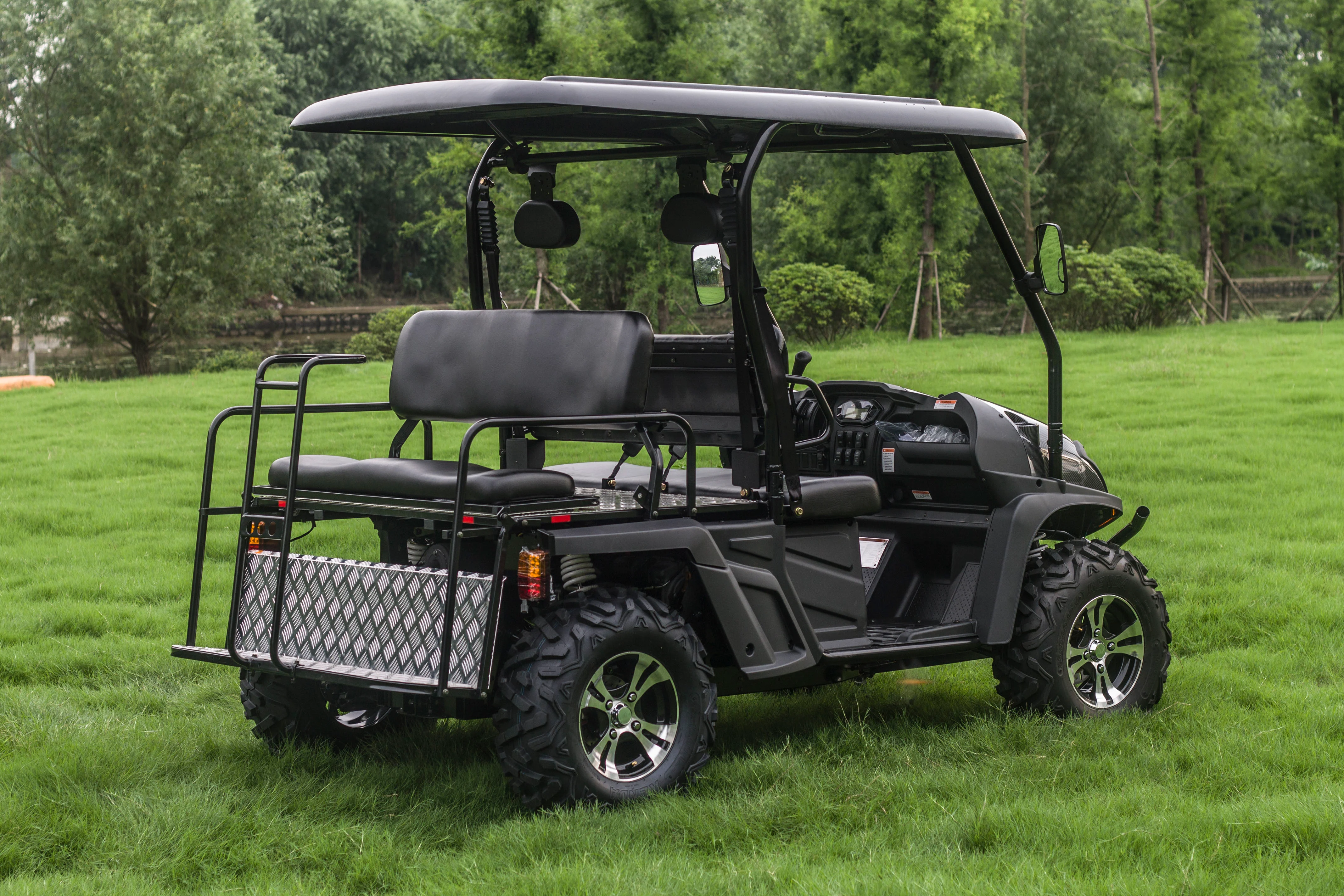 TrailMaster Taurus 450GX Gas Golf Cart, 26hp EFI Engine, 2x4/4x4 H/L Gear with Locking Differential - Image 12