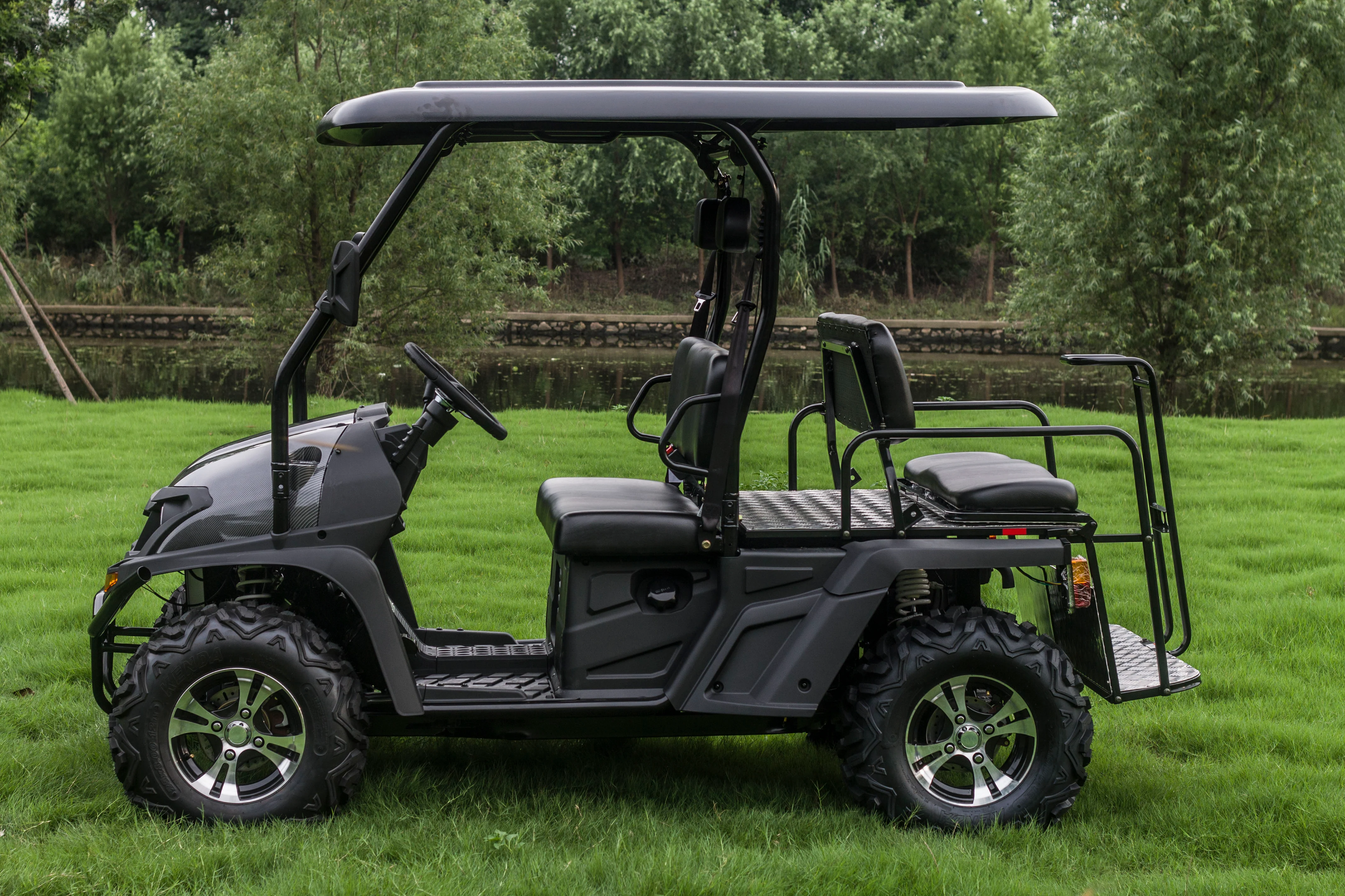 TrailMaster Taurus 450GX Gas Golf Cart, 26hp EFI Engine, 2x4/4x4 H/L Gear with Locking Differential - Image 13