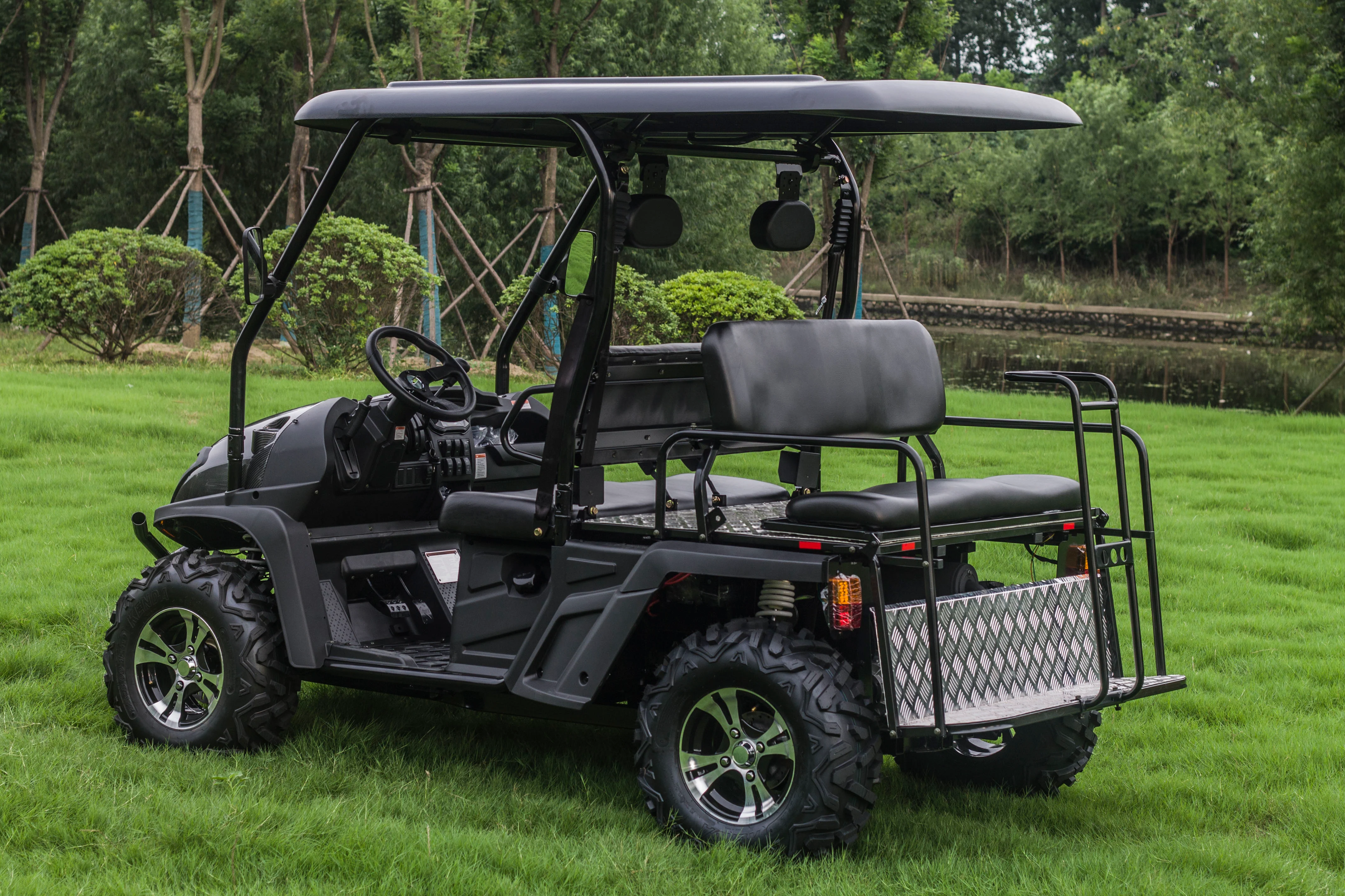 TrailMaster Taurus 450GX Gas Golf Cart, 26hp EFI Engine, 2x4/4x4 H/L Gear with Locking Differential - Image 14