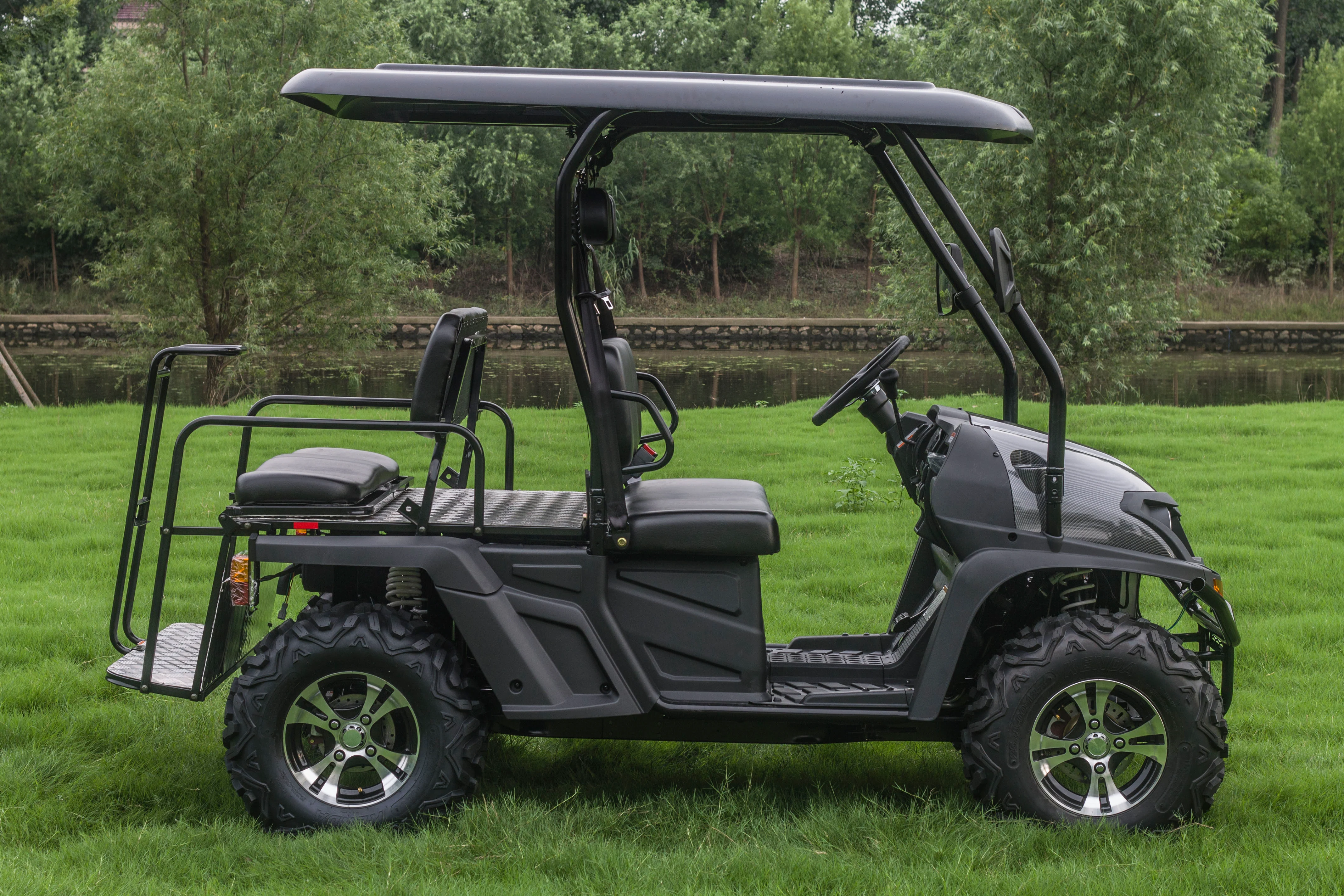 TrailMaster Taurus 450GX Gas Golf Cart, 26hp EFI Engine, 2x4/4x4 H/L Gear with Locking Differential - Image 16