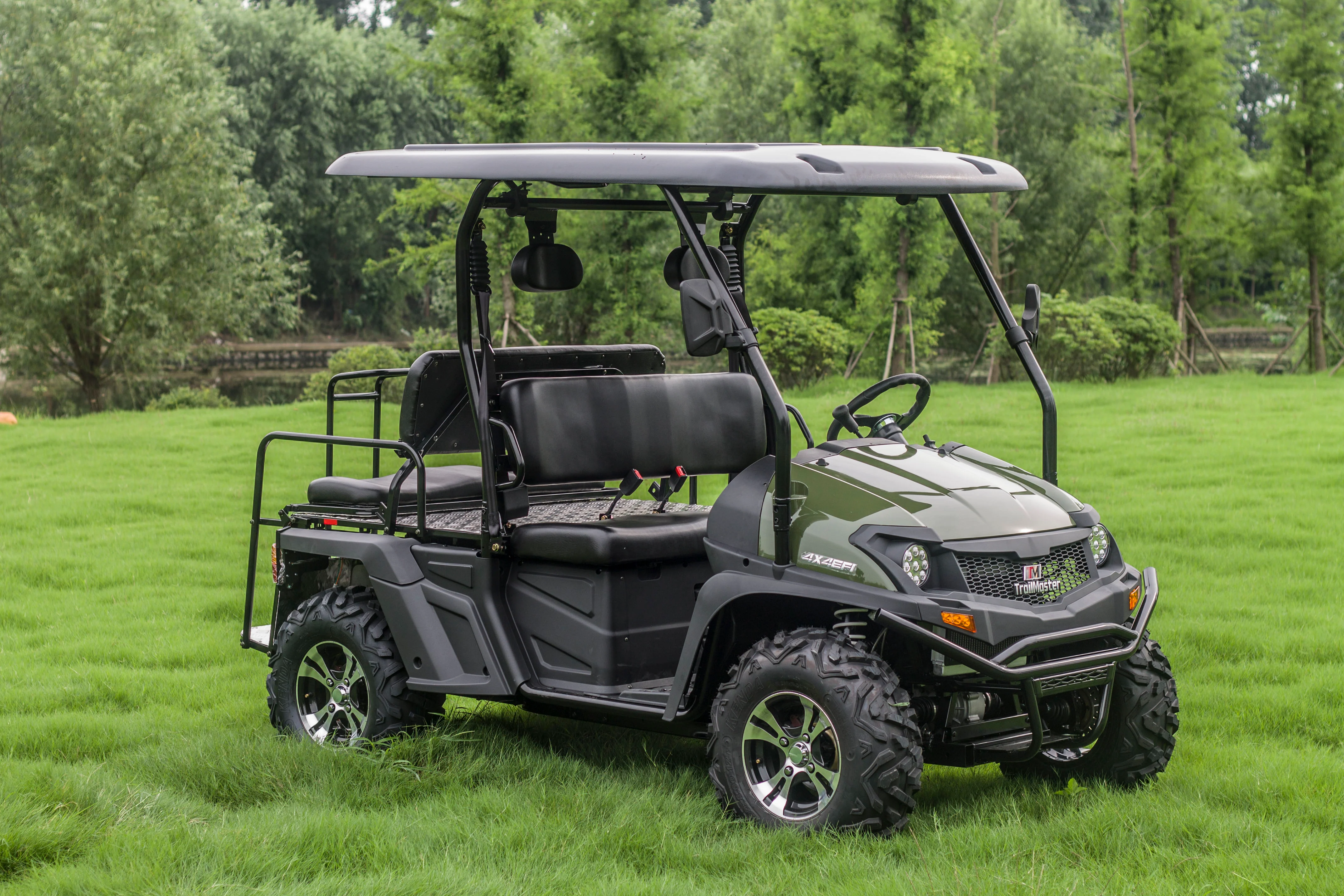 TrailMaster Taurus 450GX Gas Golf Cart, 26hp EFI Engine, 2x4/4x4 H/L Gear with Locking Differential - Image 18