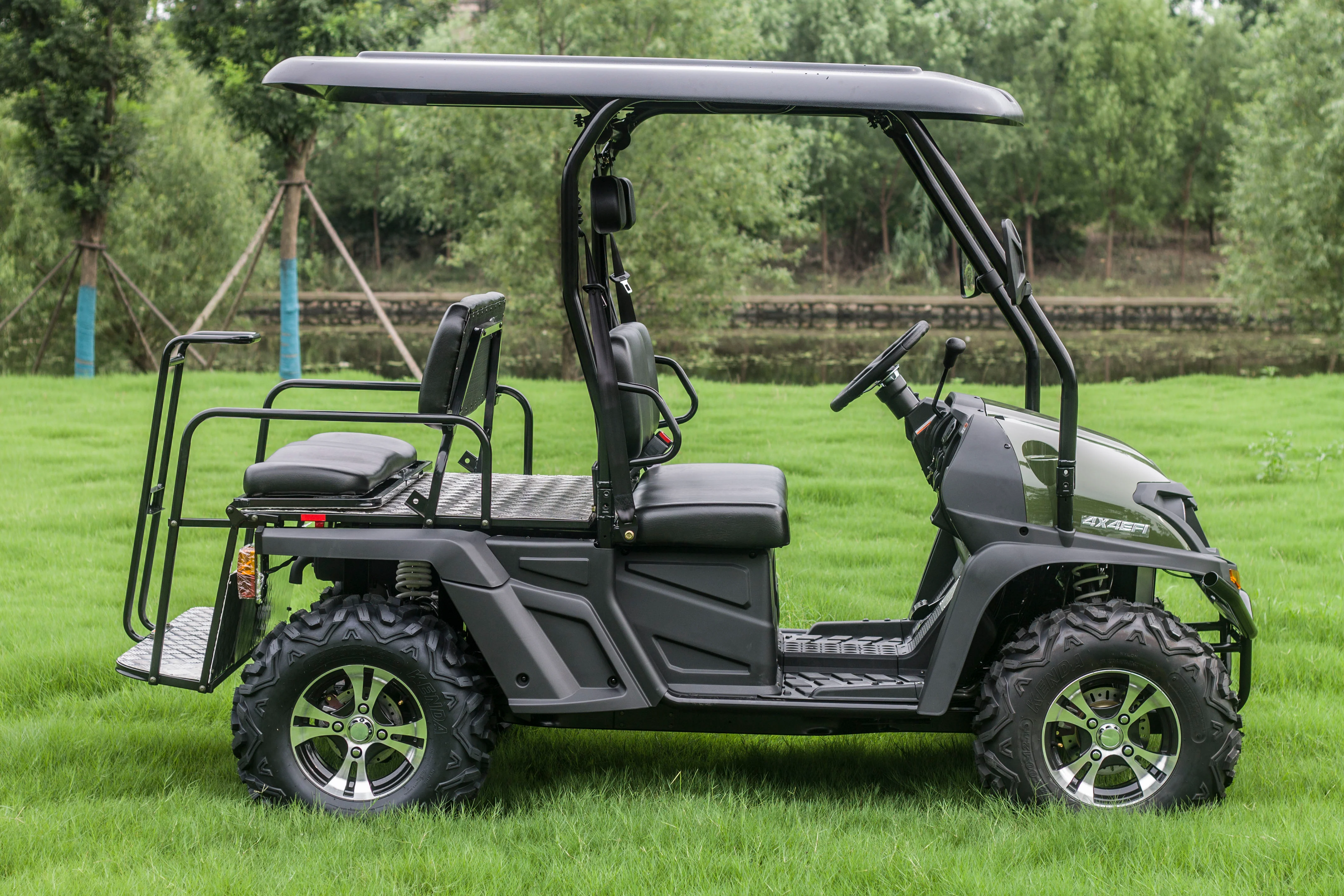 TrailMaster Taurus 450GX Gas Golf Cart, 26hp EFI Engine, 2x4/4x4 H/L Gear with Locking Differential - Image 19