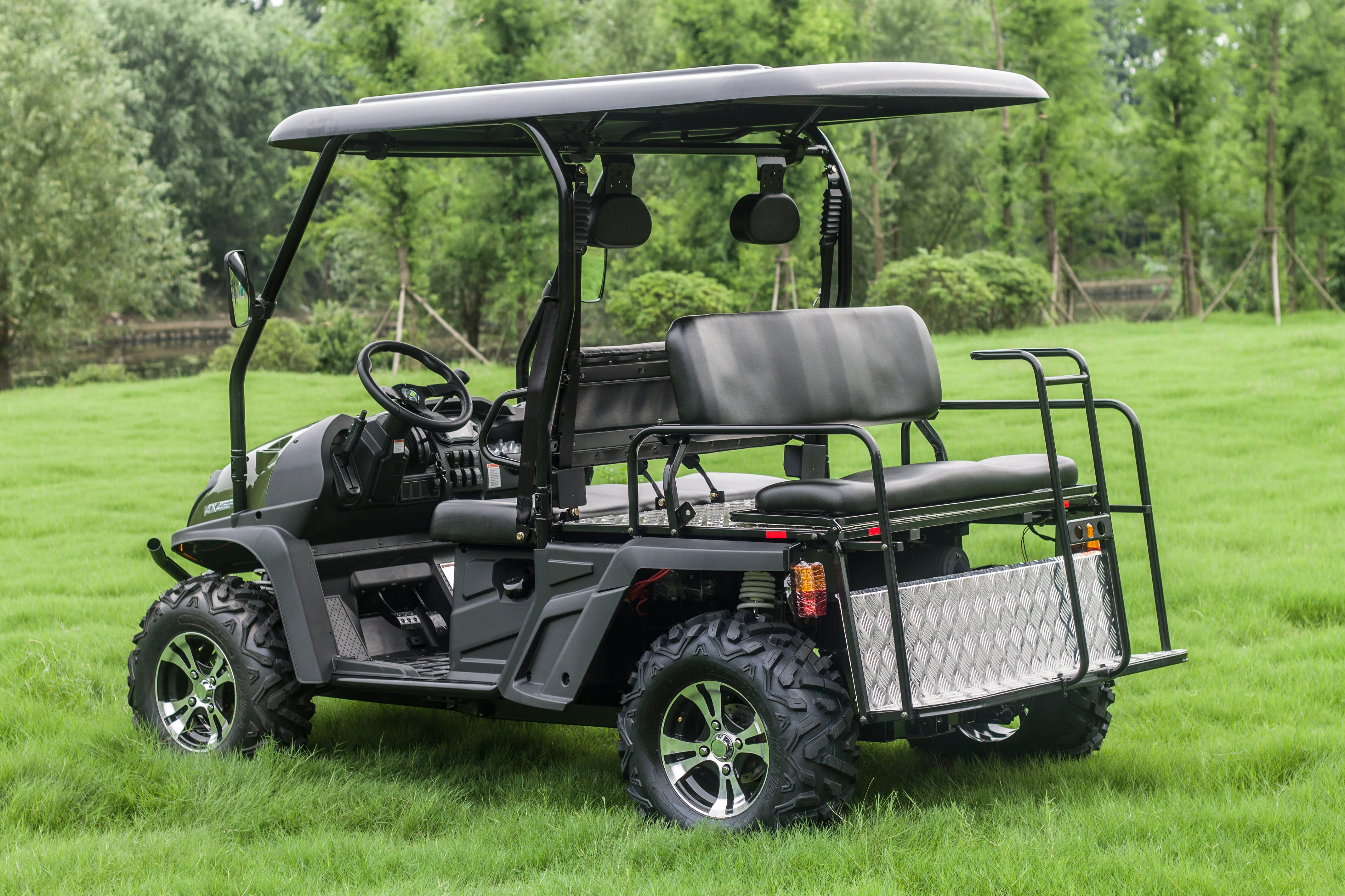 TrailMaster Taurus 450GX Gas Golf Cart, 26hp EFI Engine, 2x4/4x4 H/L Gear with Locking Differential - Image 23