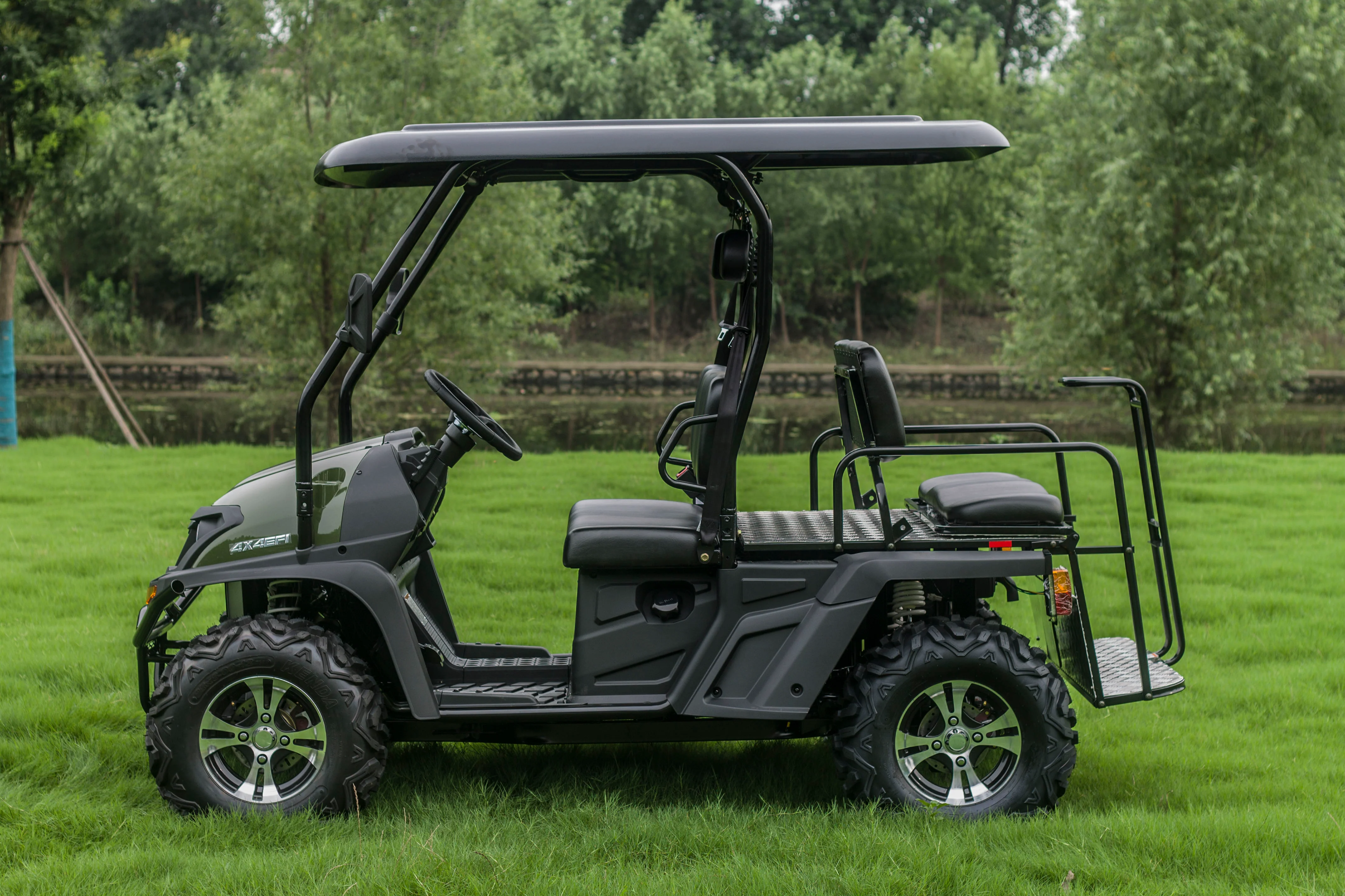 TrailMaster Taurus 450GX Gas Golf Cart, 26hp EFI Engine, 2x4/4x4 H/L Gear with Locking Differential - Image 24