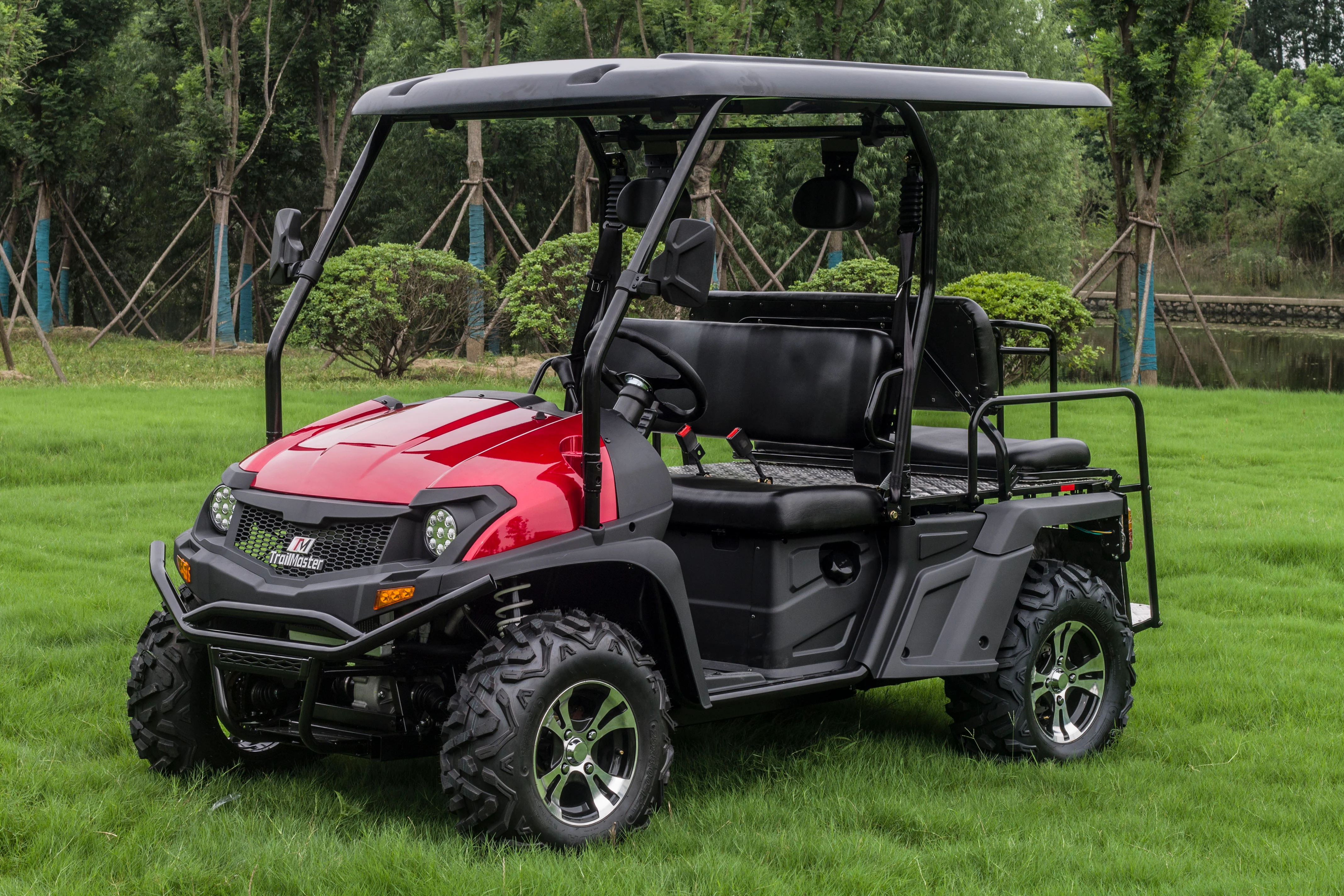TrailMaster Taurus 450GX Gas Golf Cart, 26hp EFI Engine, 2x4/4x4 H/L Gear with Locking Differential - Image 25