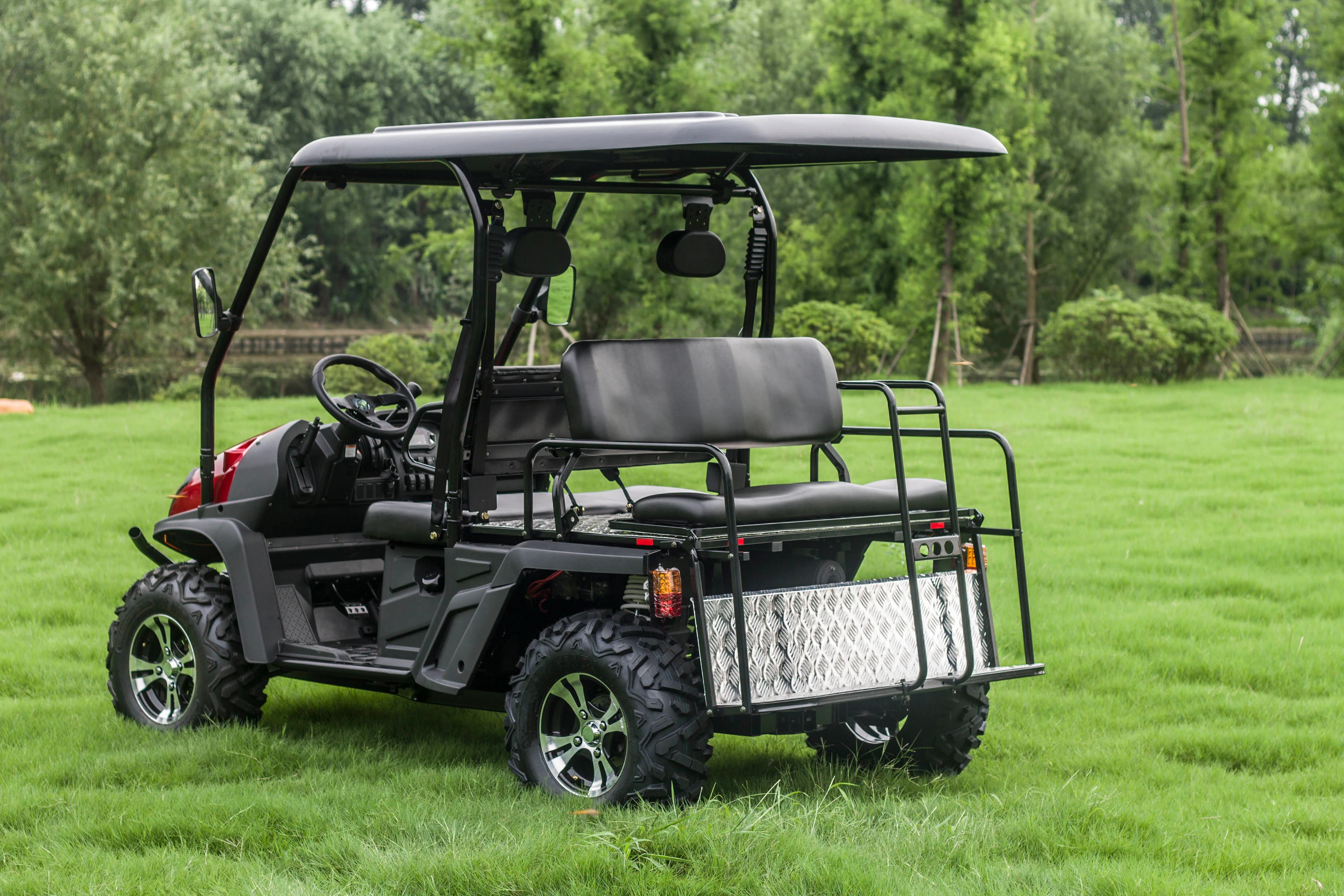 TrailMaster Taurus 450GX Gas Golf Cart, 26hp EFI Engine, 2x4/4x4 H/L Gear with Locking Differential - Image 31