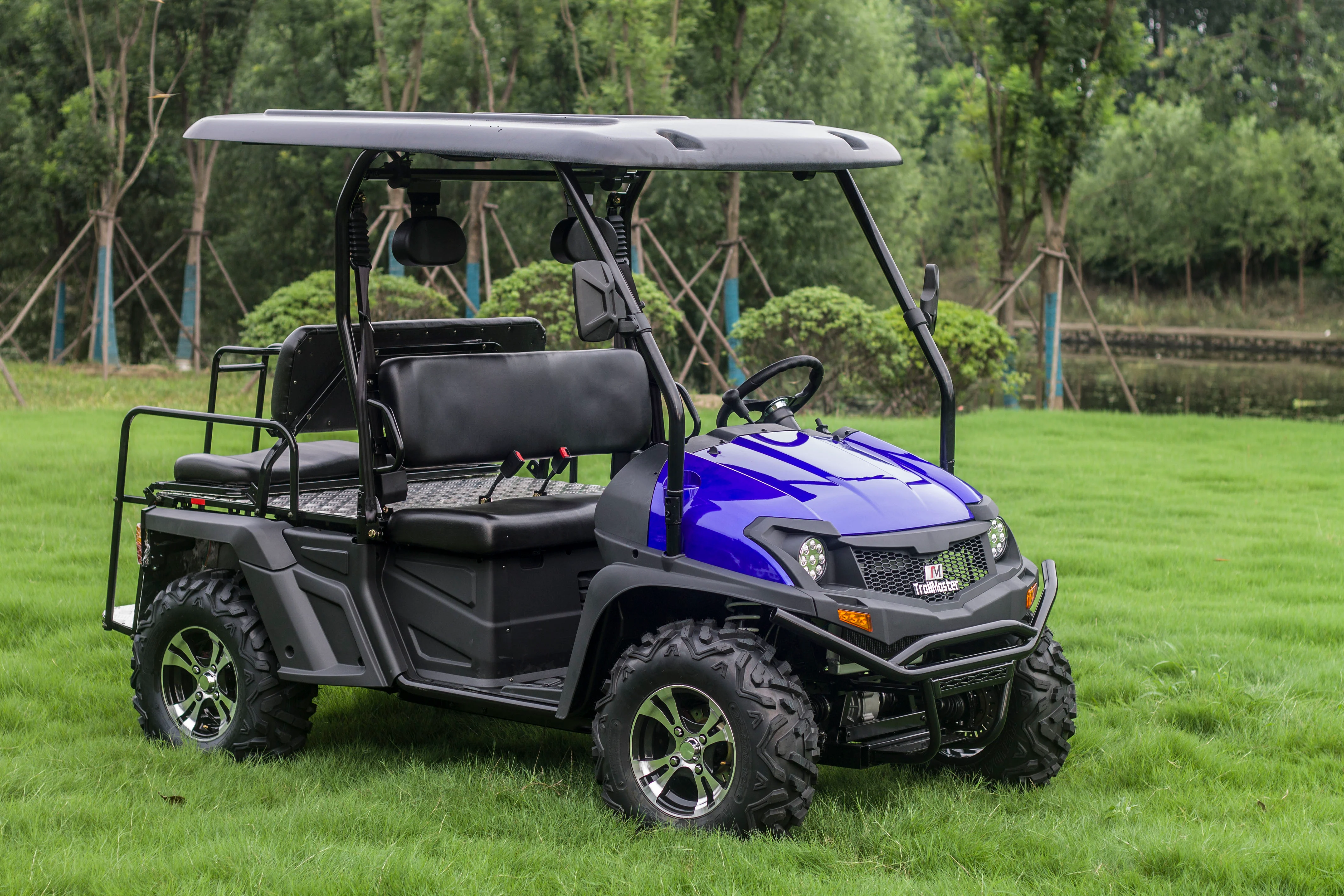 TrailMaster Taurus 450GX Gas Golf Cart, 26hp EFI Engine, 2x4/4x4 H/L Gear with Locking Differential - Image 5