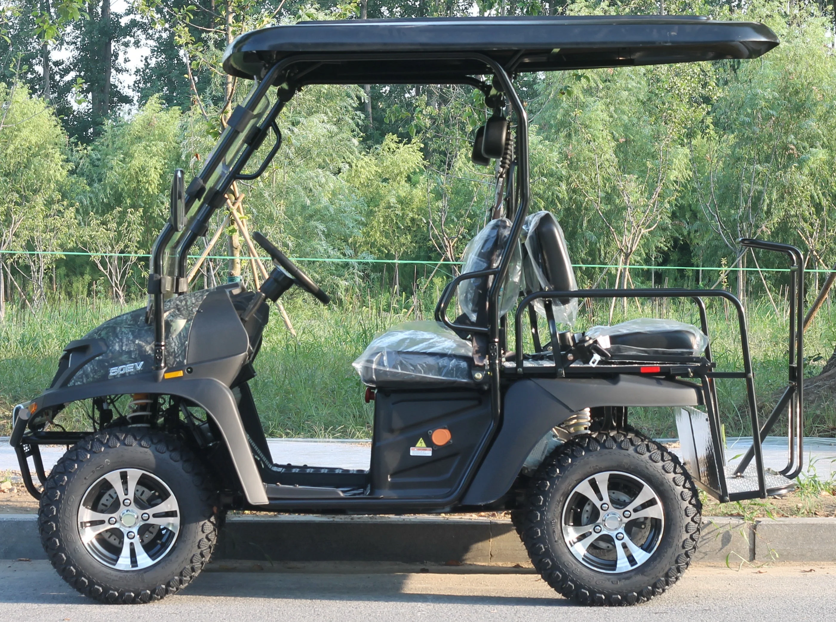 TrailMaster Taurus 50EV 4-Seat Electric Golf Cart, 60 Volt, Full DOT Light Package Included - Image 10