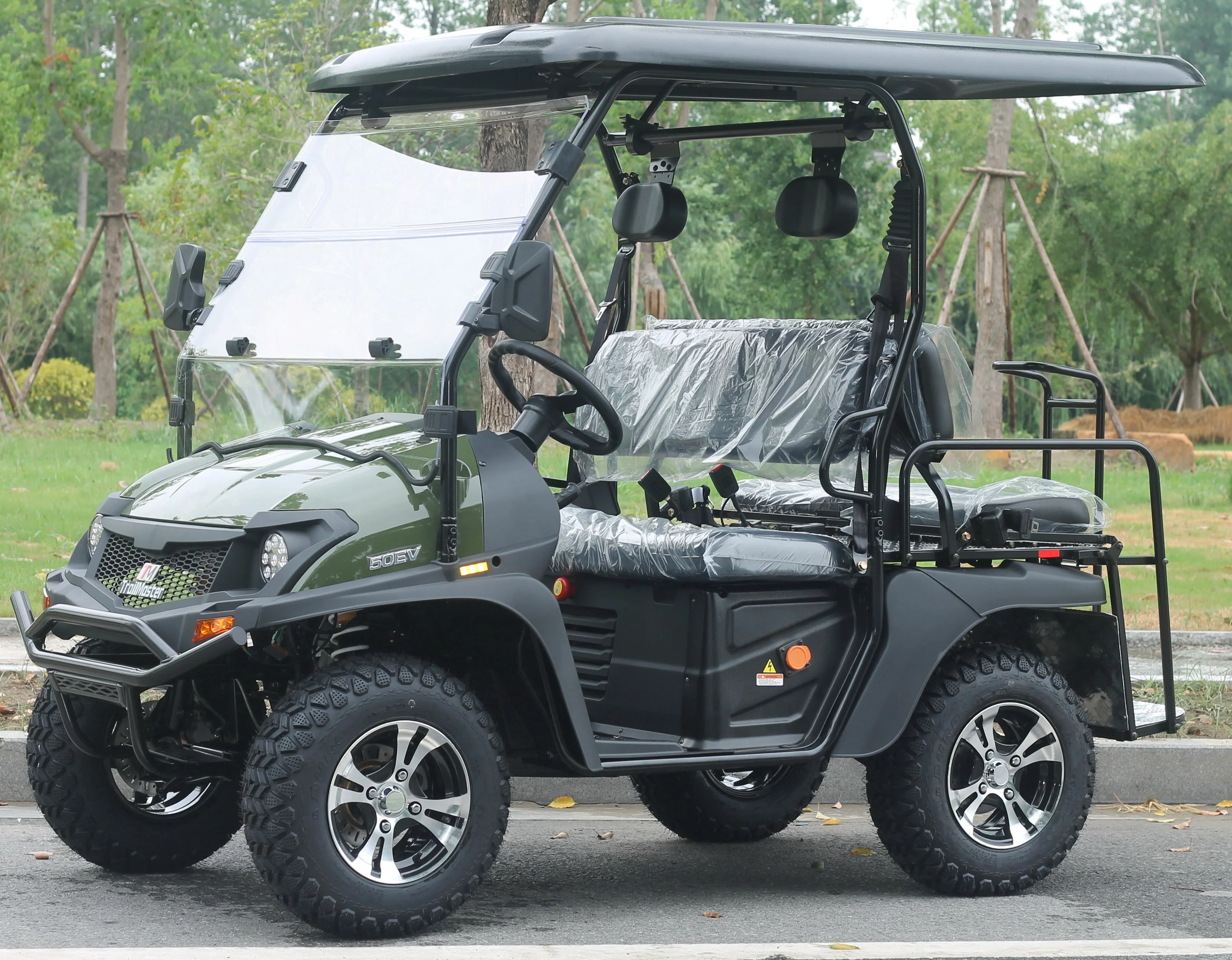 TrailMaster Taurus 50EV 4-Seat Electric Golf Cart, 60 Volt, Full DOT Light Package Included - Image 41