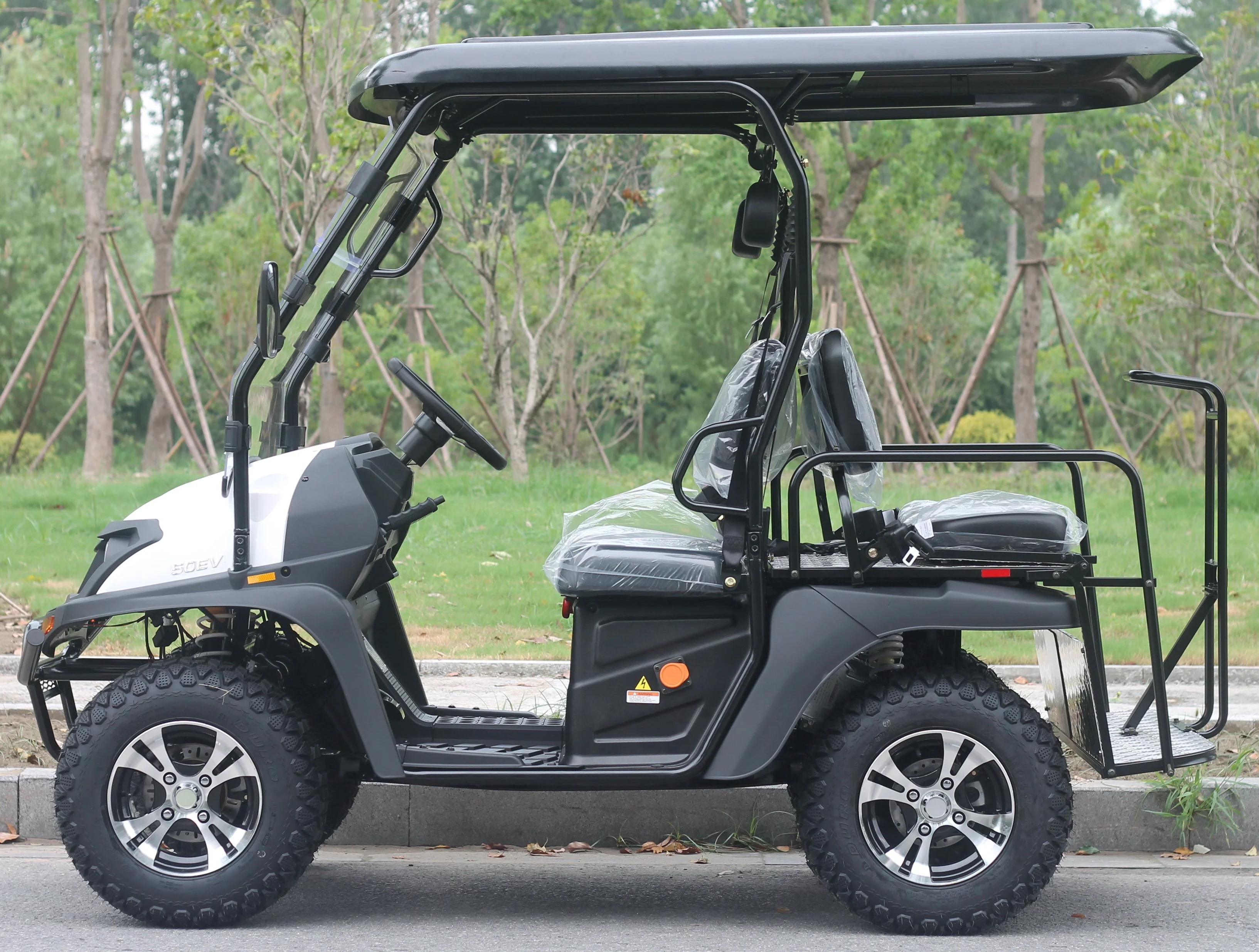 TrailMaster Taurus 50EV 4-Seat Electric Golf Cart, 60 Volt, Full DOT Light Package Included - Image 54