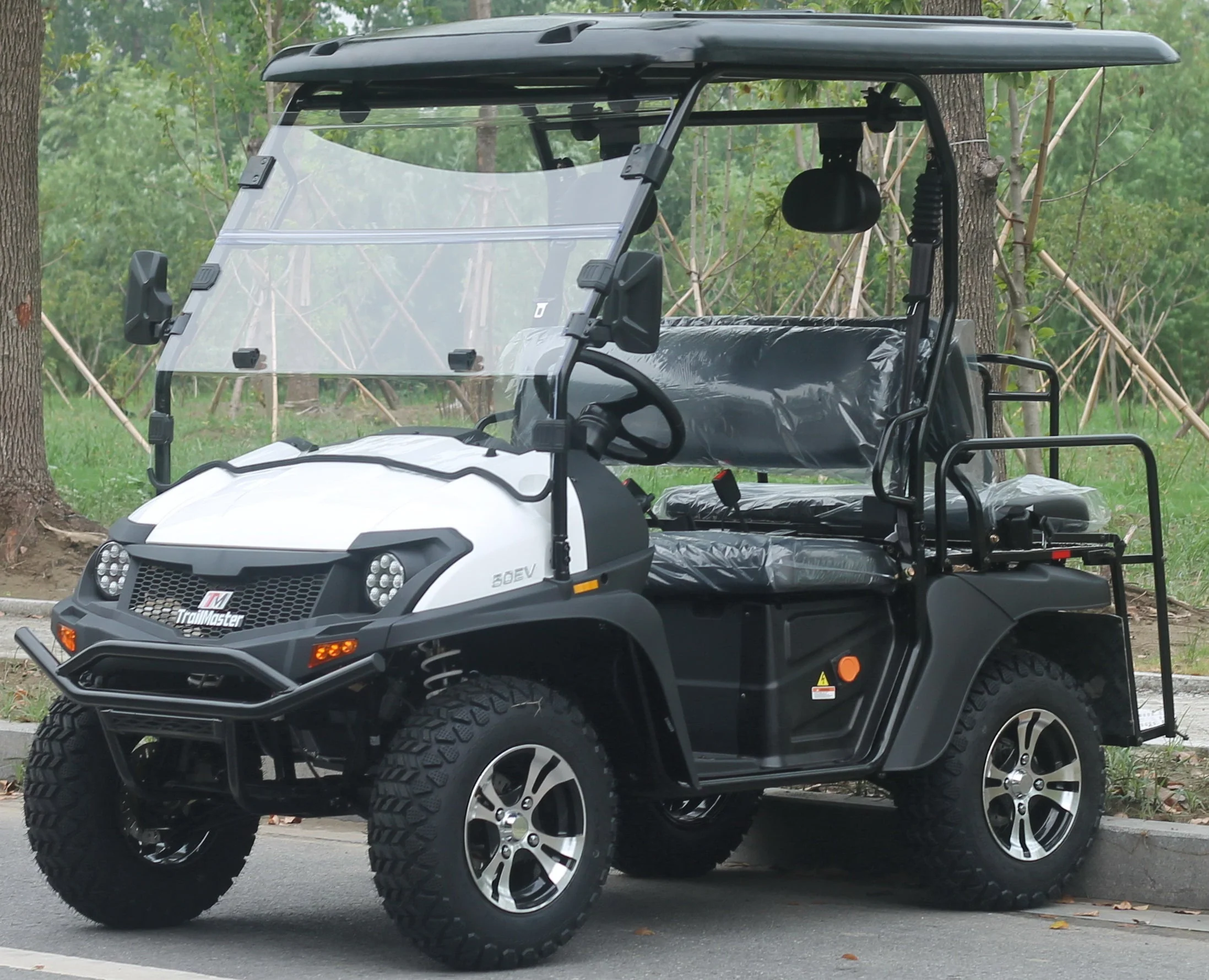 TrailMaster Taurus 50EV 4-Seat Electric Golf Cart, 60 Volt, Full DOT Light Package Included - Image 61