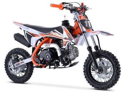 TrailMaster TM11 110cc Dirt Bike Fully Auto with Electric Start, Dual Disc Brakes (10/10), Ages 8-12 - Image 4
