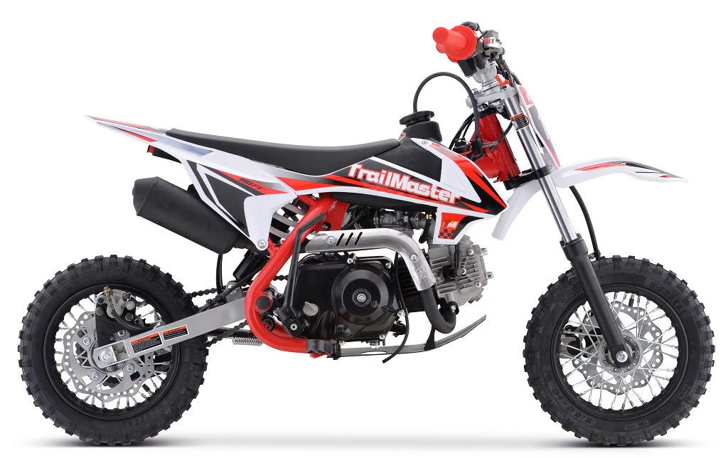 TrailMaster TM11 110cc Dirt Bike Fully Auto with Electric Start, Dual Disc Brakes (10/10), Ages 8-12 - Image 5