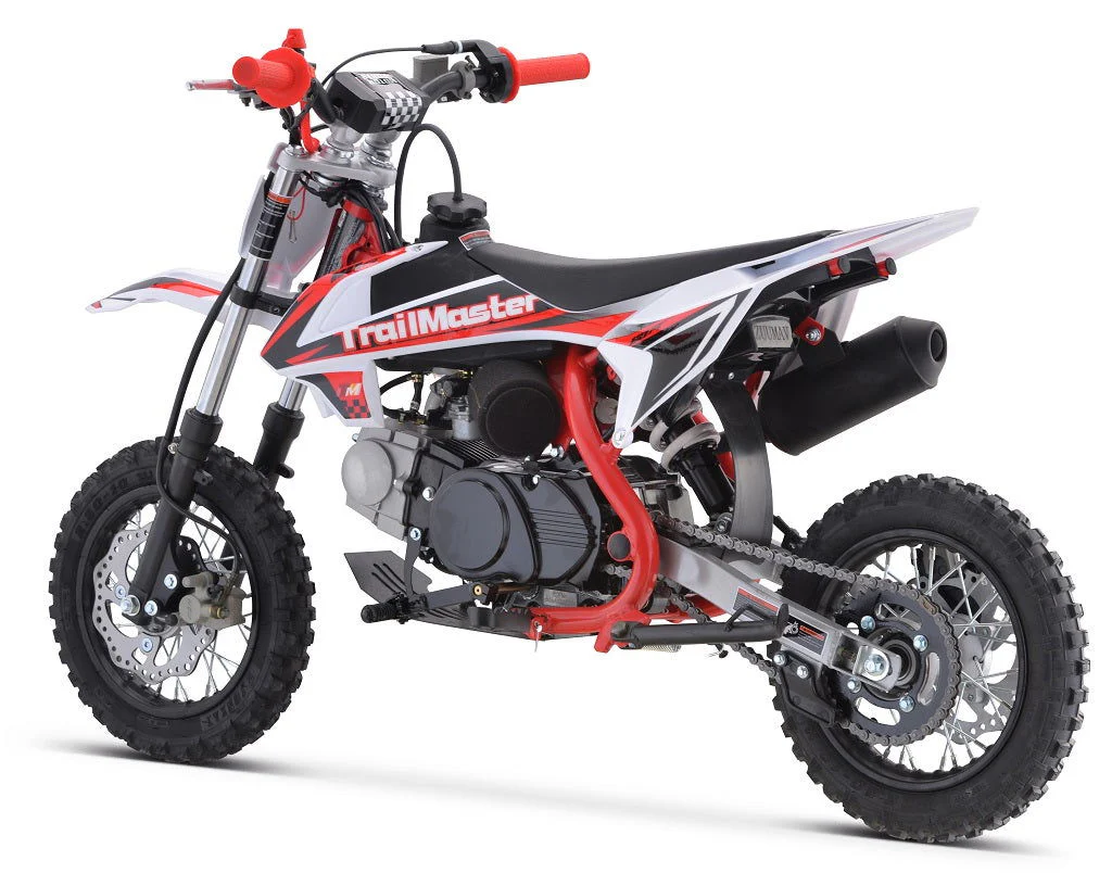 TrailMaster TM11 110cc Dirt Bike Fully Auto with Electric Start, Dual Disc Brakes (10/10), Ages 8-12 - Image 7