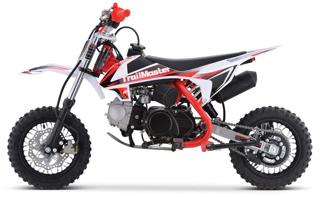 TrailMaster TM11 110cc Dirt Bike Fully Auto with Electric Start, Dual Disc Brakes (10/10), Ages 8-12 - Image 8