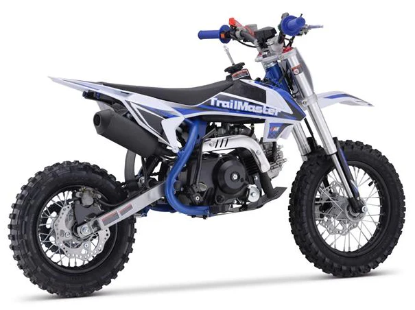 TrailMaster TM15 110cc Dirt Bike, 4-Speed Semi-Auto, Electric Start w/Kick backup, Dual Disc Brakes (12/10) Ages 8-12 - Image 10