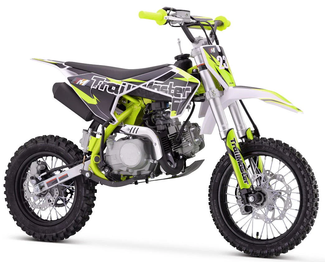 TrailMaster TM23 125cc Dirt Bike, 4-Speed Auto, Electric Start (14/12), Ages 12 and up - Image 3