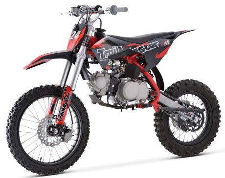 TrailMaster TM24 125cc Dirt Bike 4-Speed Semi Auto (17/14), Ages 12 and up - Image 3