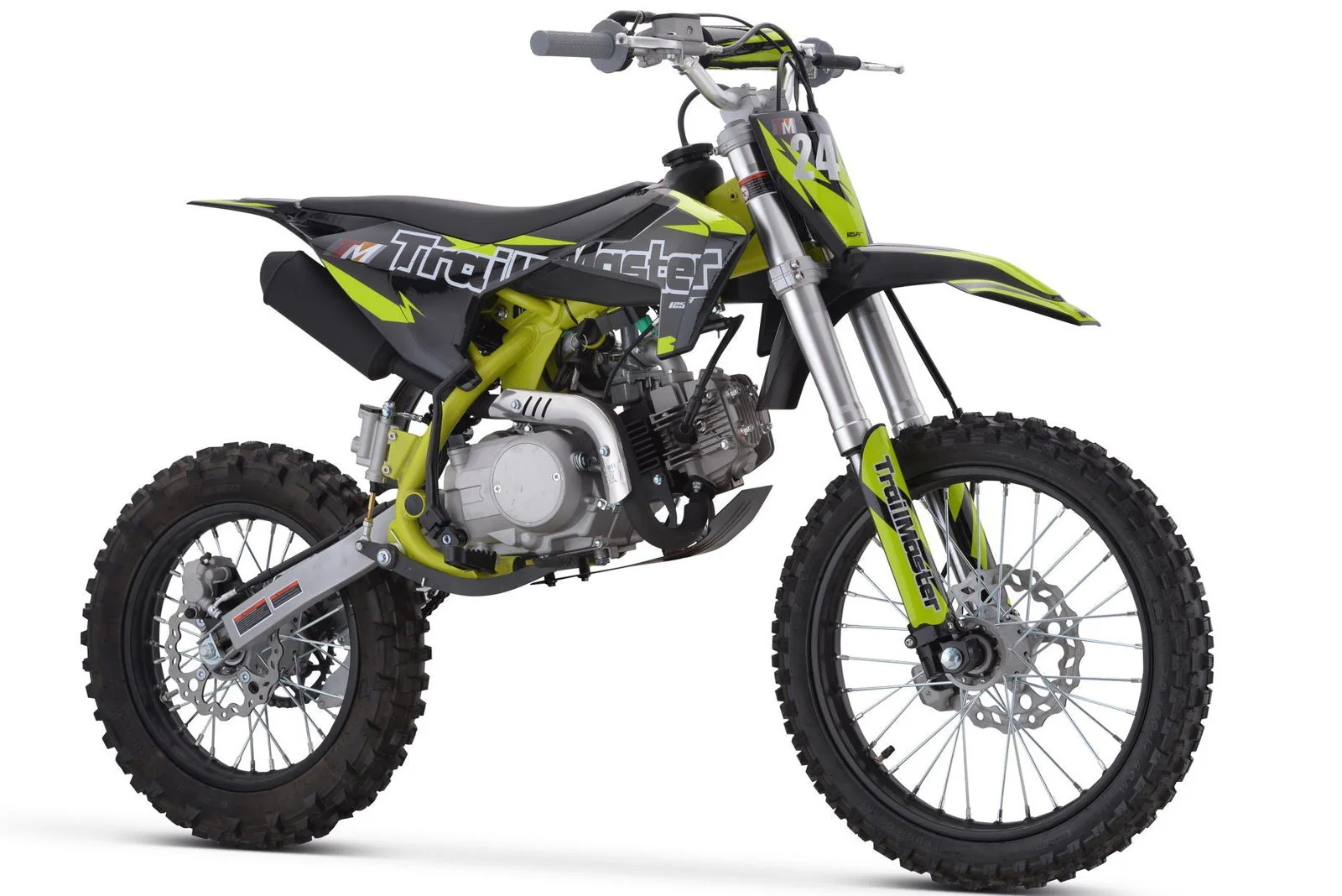 TrailMaster TM24 125cc Dirt Bike 4-Speed Semi Auto (17/14), Ages 12 and up - Image 4