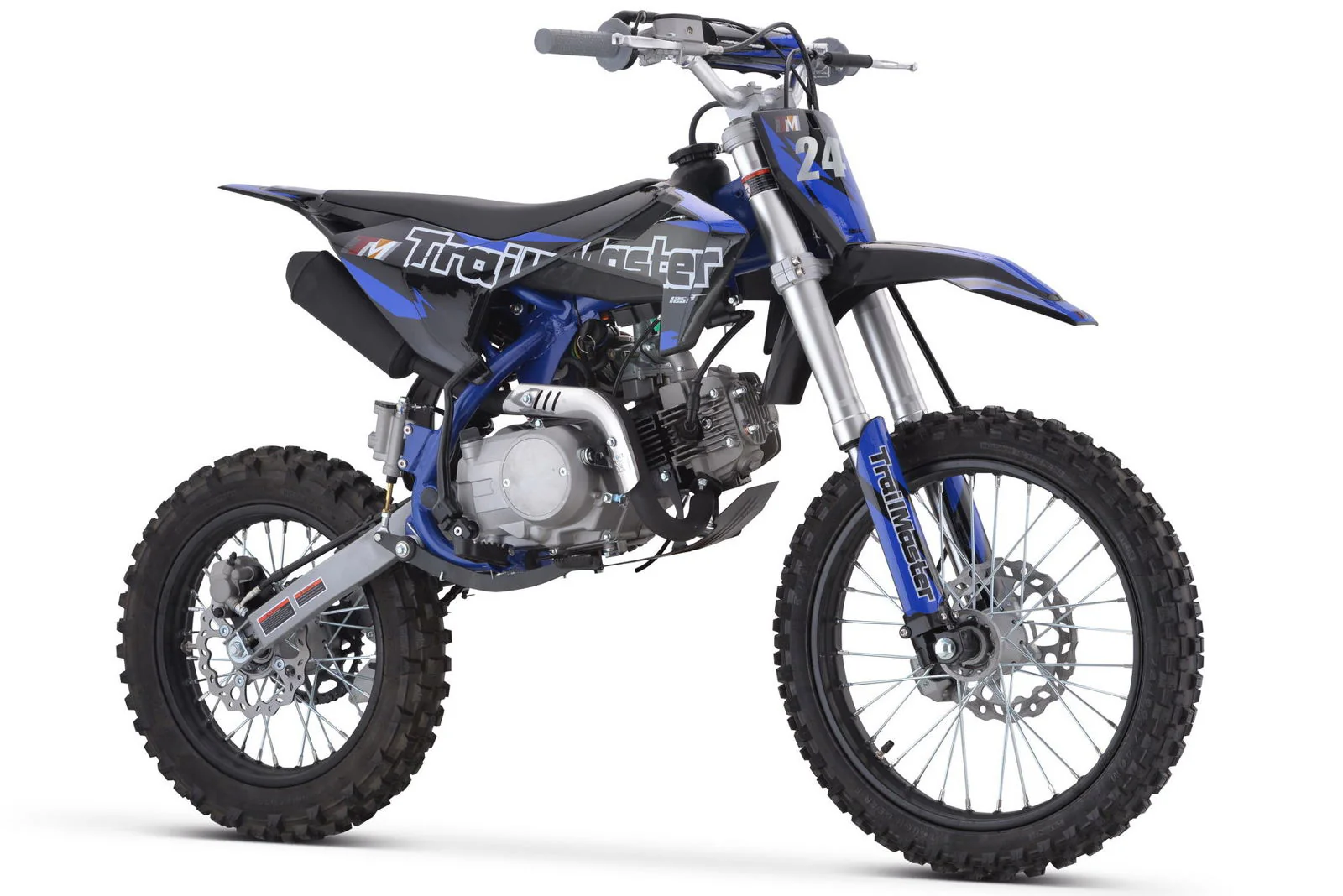 TrailMaster TM24 125cc Dirt Bike 4-Speed Semi Auto (17/14), Ages 12 and up - Image 6