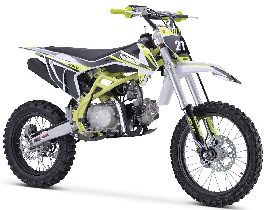 TrailMaster TM27 125cc Large Frame, Dirt Bike 4-Speed Manual (17/14), Ages 12 and up - Image 5