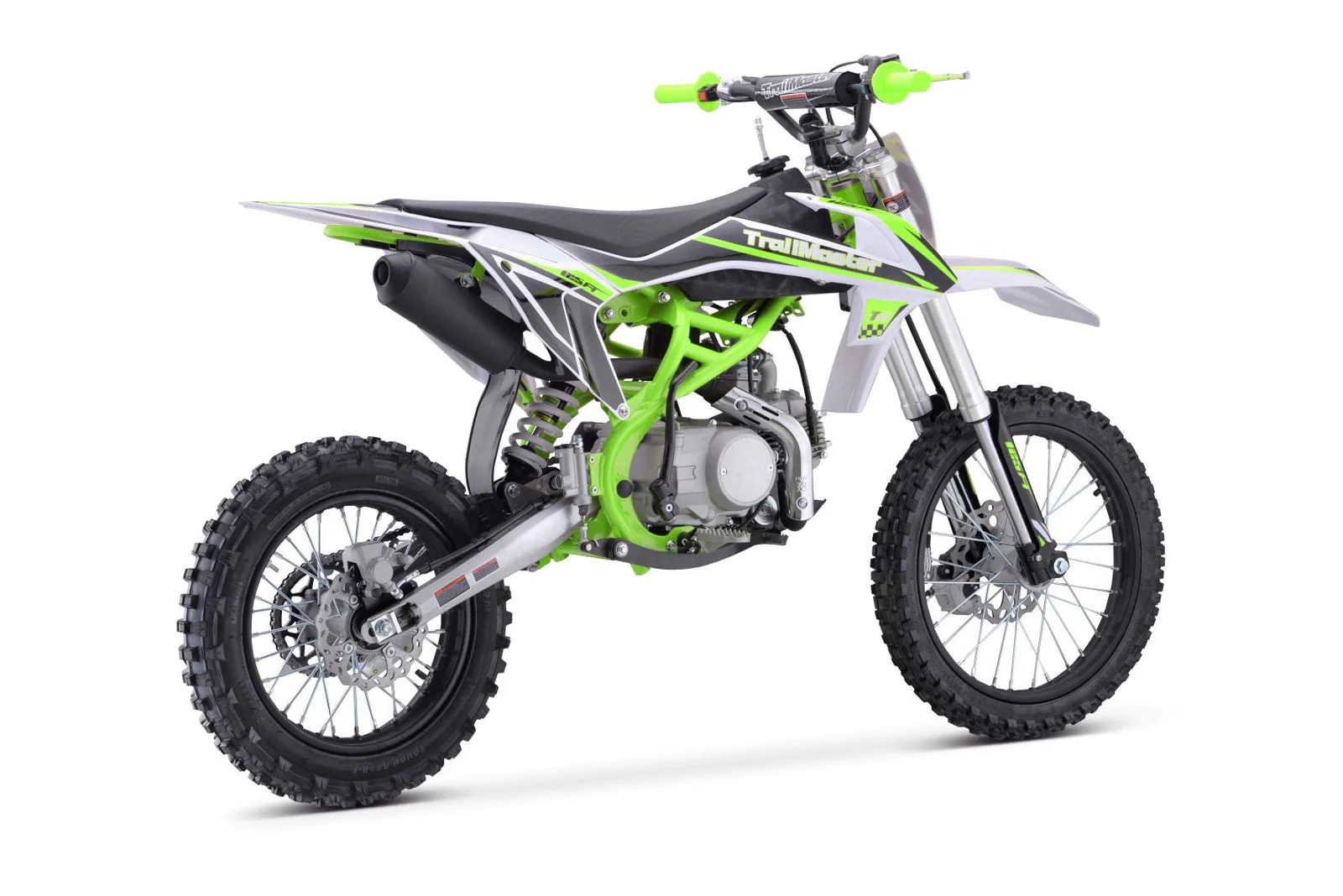 TrailMaster TM29 125cc Dirt Bike, Large Frame, 4-Speed Manual, with Electric Start (17/14), Ages 12 and up - Image 7