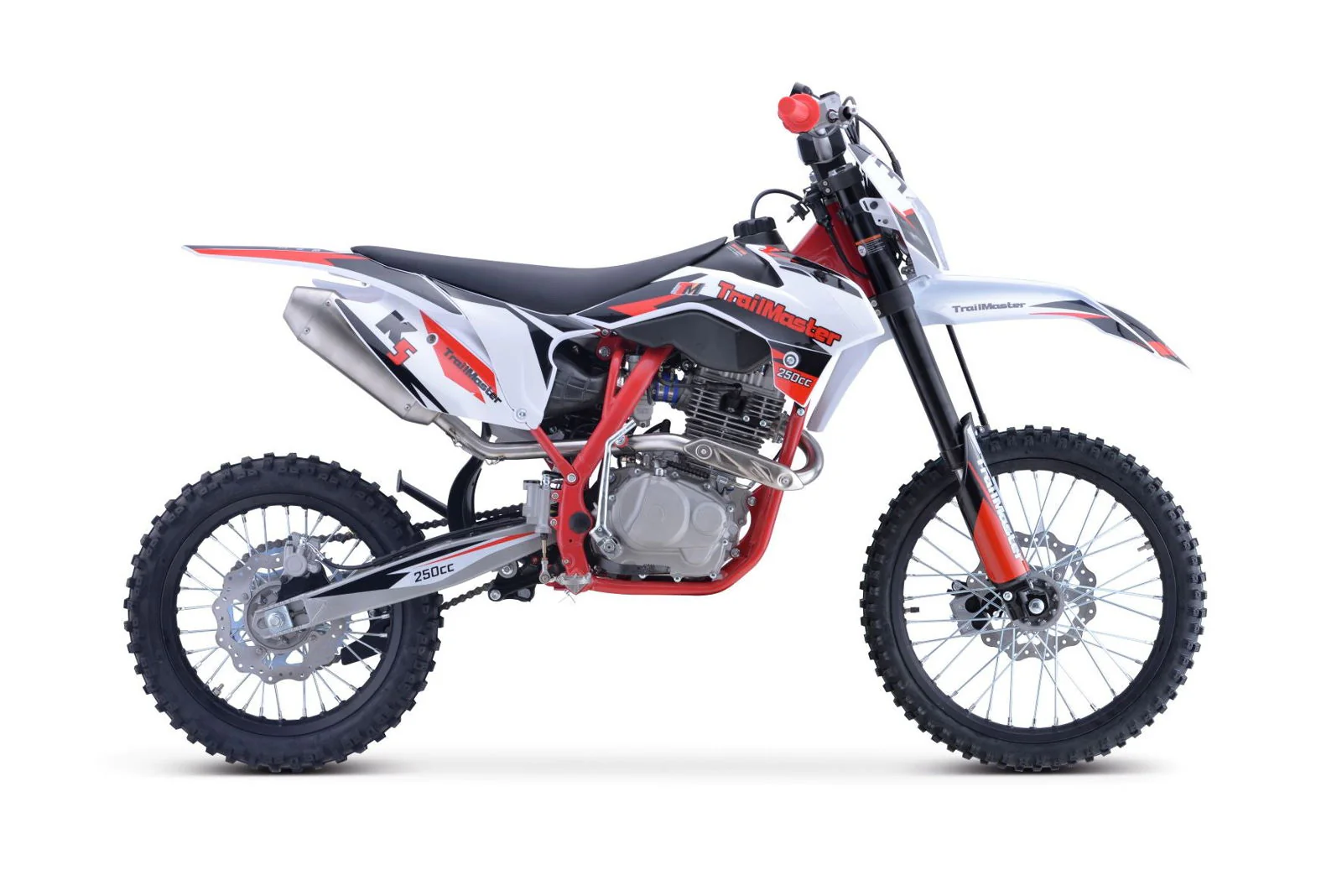 TrailMaster TM31 250cc Dirt Bike 5-Speed Manual Dual Disc Brakes, Electric Start with Kick backup (19/16) - Image 11