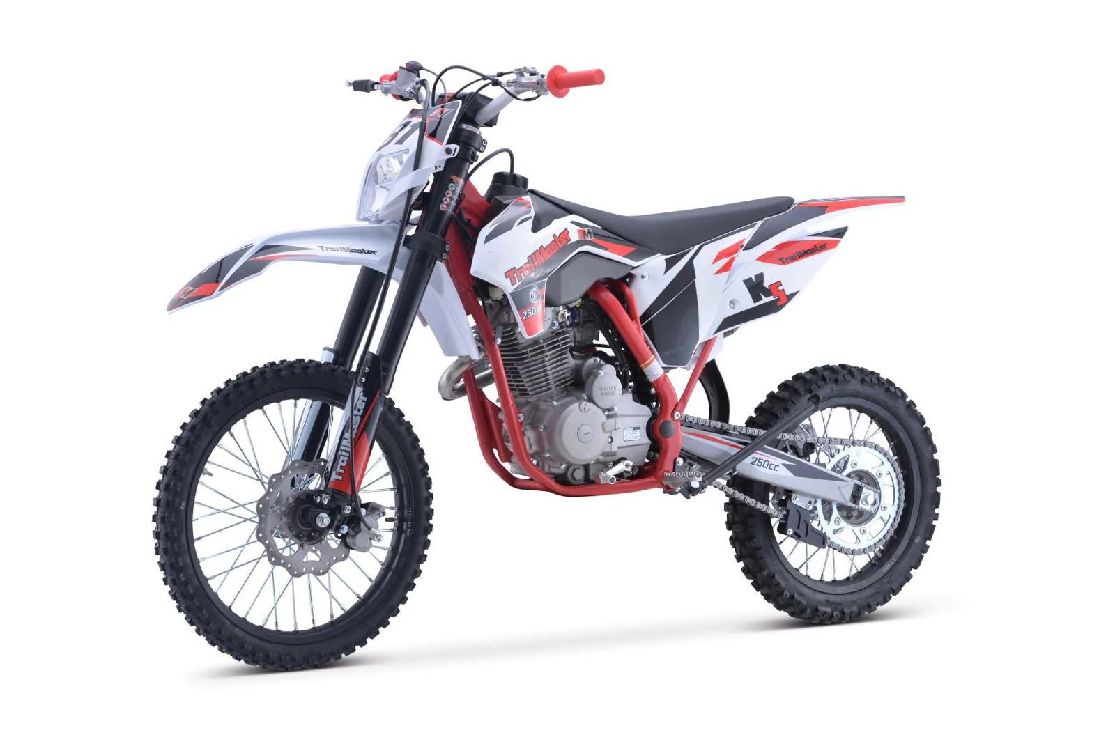 TrailMaster TM31 250cc Dirt Bike 5-Speed Manual Dual Disc Brakes, Electric Start with Kick backup (19/16) - Image 12