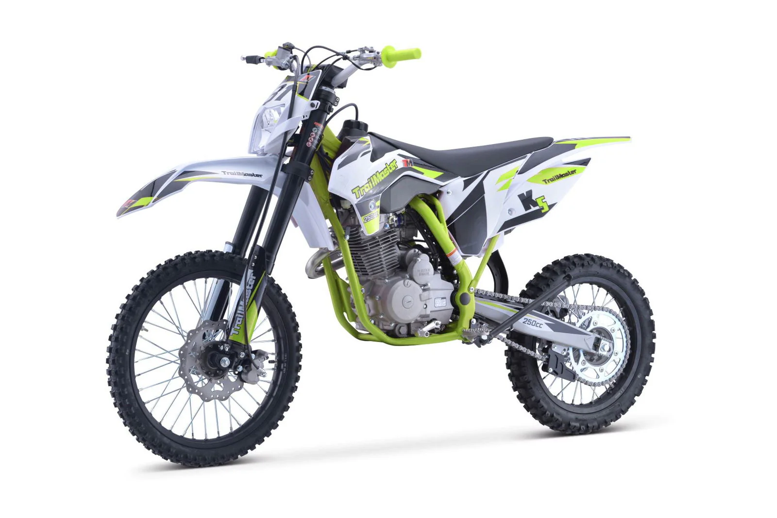 TrailMaster TM31 250cc Dirt Bike 5-Speed Manual Dual Disc Brakes, Electric Start with Kick backup (19/16) - Image 8