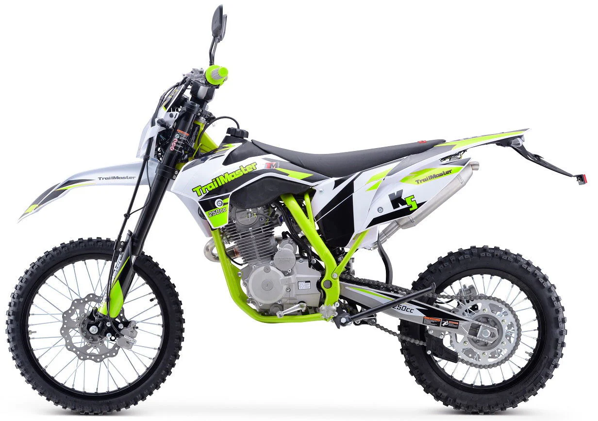 TrailMaster TM31X PRO 250cc Dirt Bike 5-Speed Manual Dual Disc Brakes, Electric Start with Kick backup (19/16) - Image 14