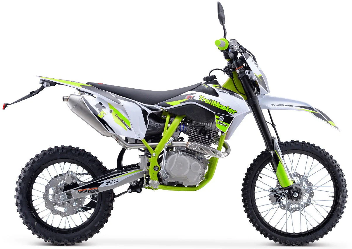 TrailMaster TM31X PRO 250cc Dirt Bike 5-Speed Manual Dual Disc Brakes, Electric Start with Kick backup (19/16) - Image 15