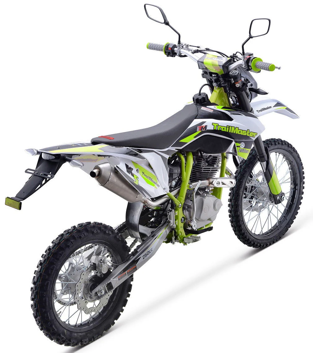 TrailMaster TM31X PRO 250cc Dirt Bike 5-Speed Manual Dual Disc Brakes, Electric Start with Kick backup (19/16) - Image 20