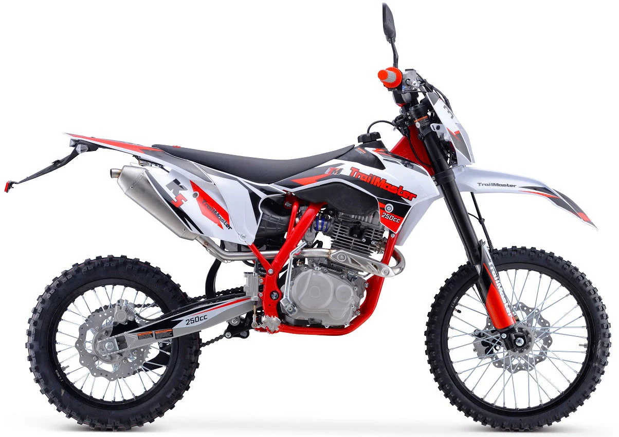 TrailMaster TM31X PRO 250cc Dirt Bike 5-Speed Manual Dual Disc Brakes, Electric Start with Kick backup (19/16) - Image 22