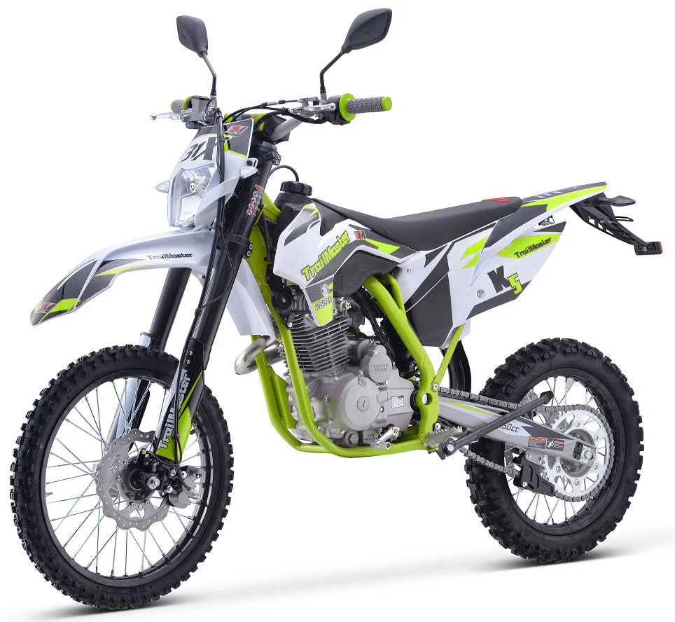 TrailMaster TM31X PRO 250cc Dirt Bike 5-Speed Manual Dual Disc Brakes, Electric Start with Kick backup (19/16) - Image 3