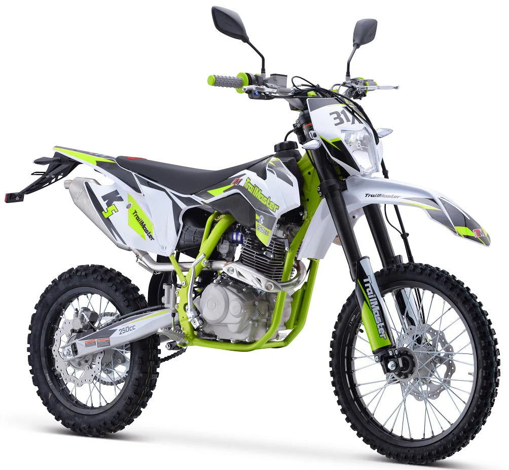 TrailMaster TM31X PRO 250cc Dirt Bike 5-Speed Manual Dual Disc Brakes, Electric Start with Kick backup (19/16) - Image 5
