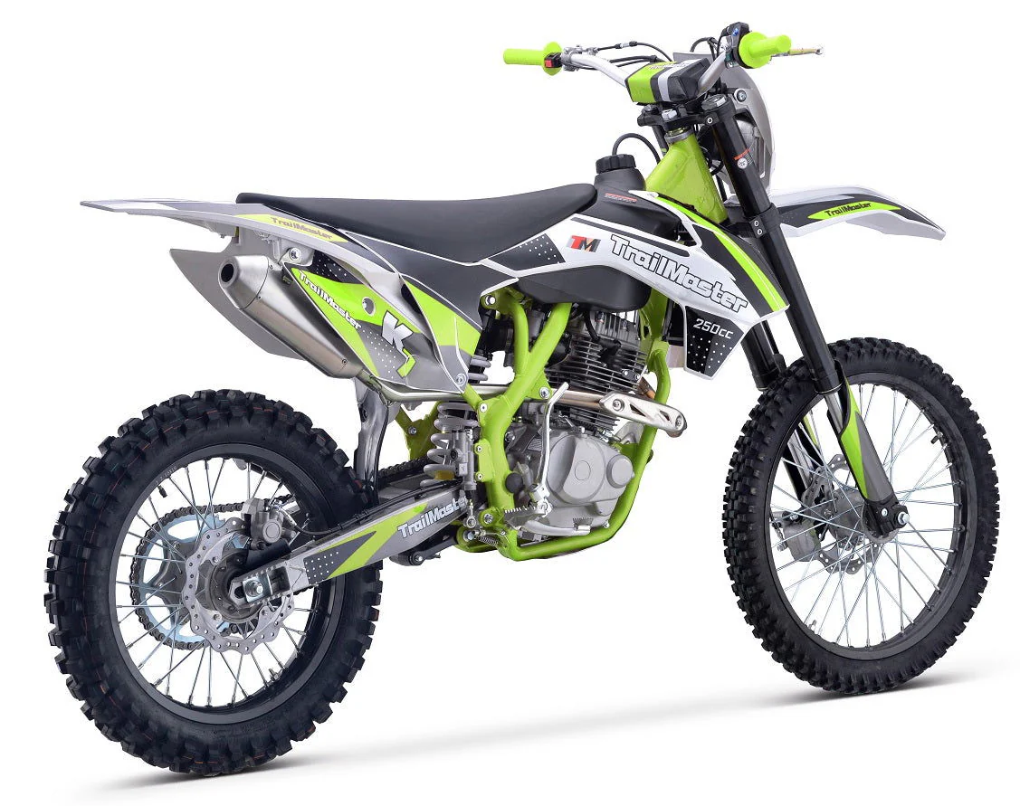 TrailMaster TM33 250 Dirt Bike, 5-Speed Manual, Dual Disc Brakes (21/18) - Image 12
