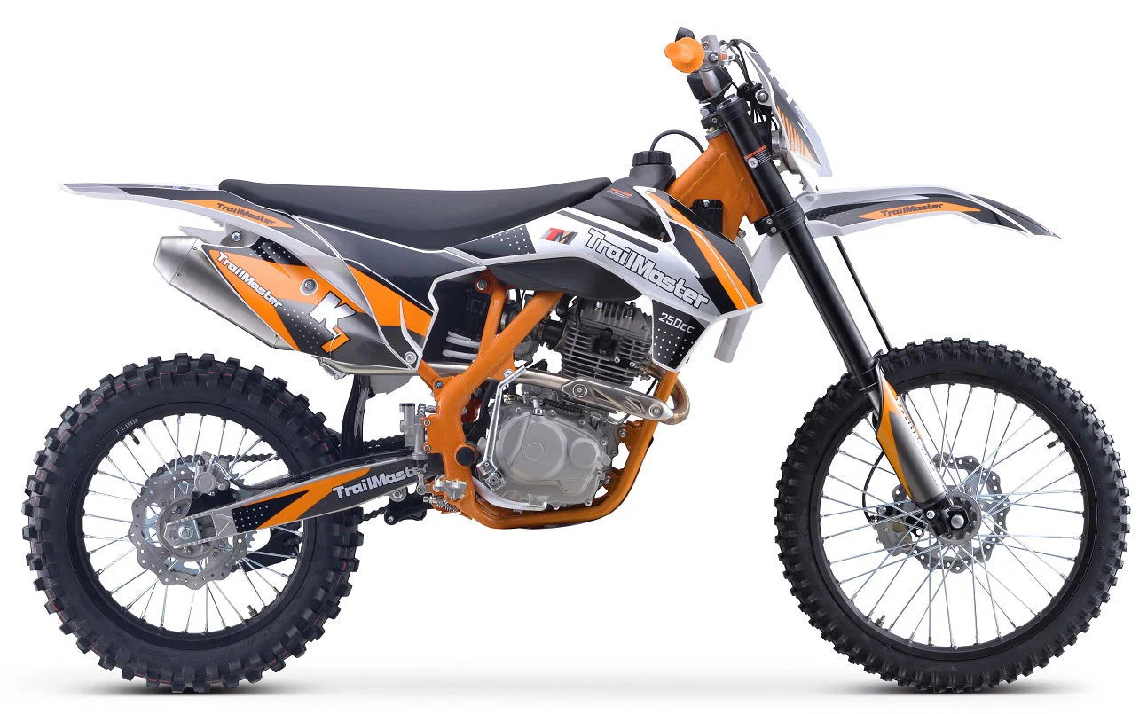 TrailMaster TM33 250 Dirt Bike, 5-Speed Manual, Dual Disc Brakes (21/18) - Image 17